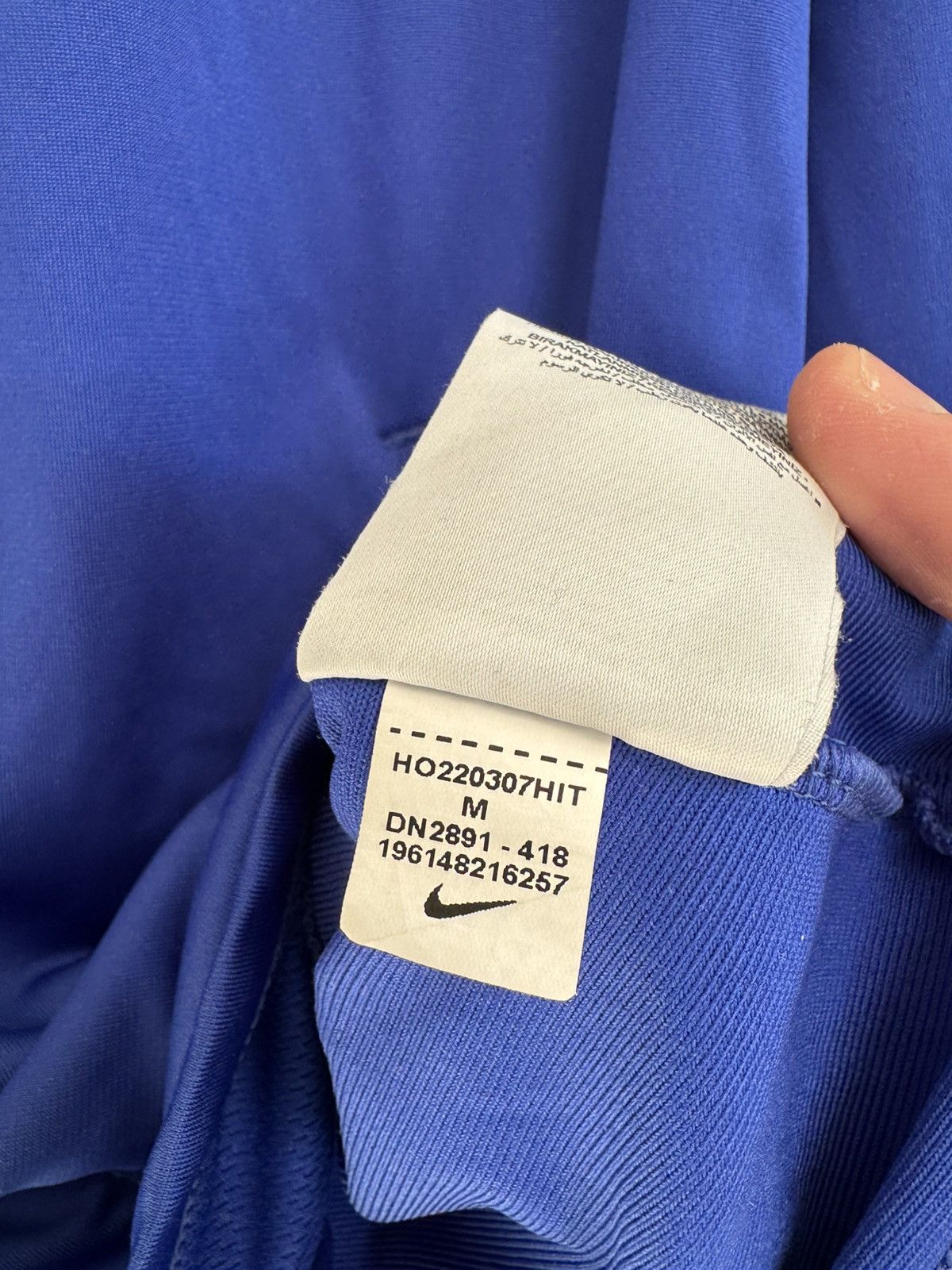 Nike PSG 2022-2023 Soccer Hooded Tracksuit Football Jersey Kit Size US M / EU 48-50 / 2 - 13 Thumbnail