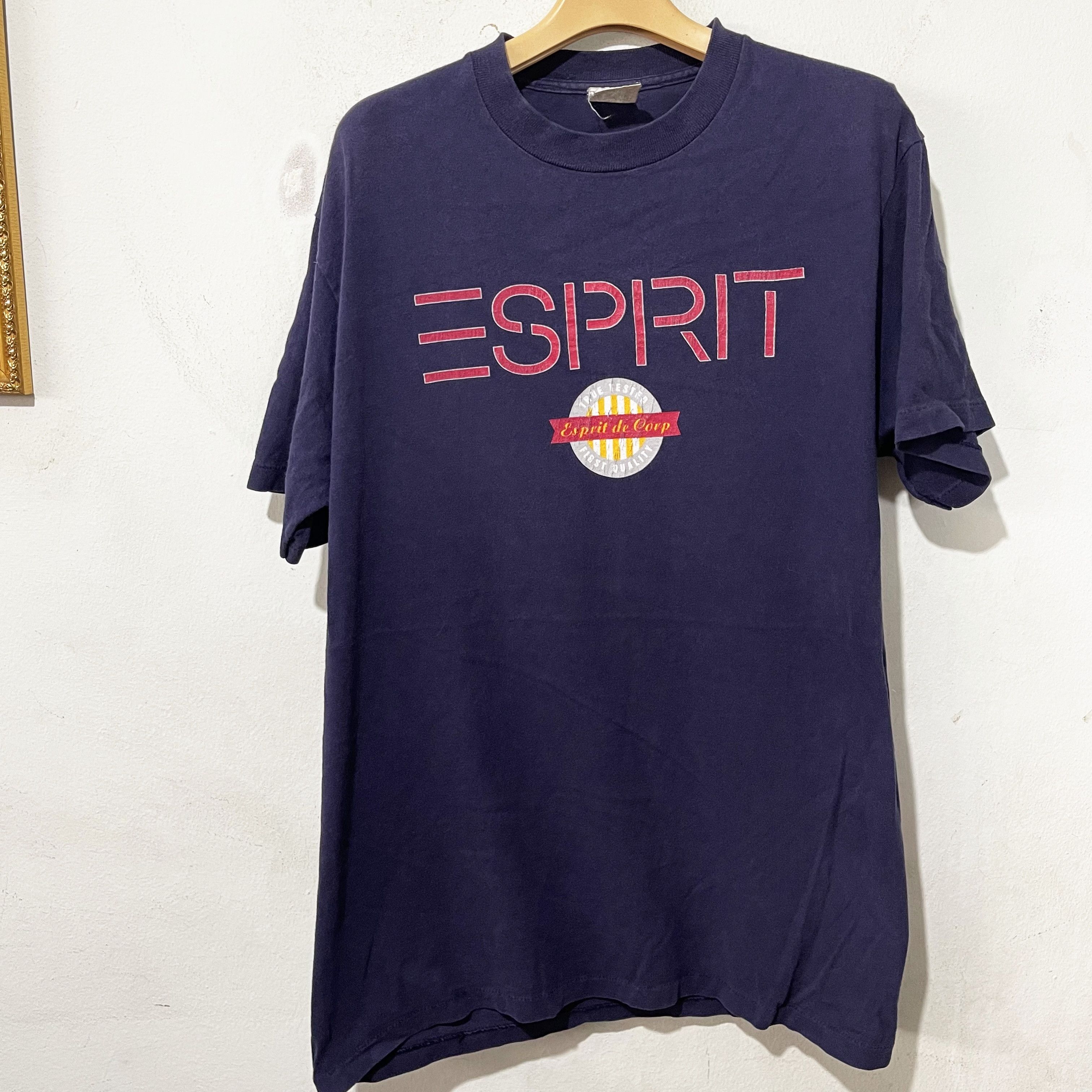 Esprit Vintage 90s Esprit T-Shirt Size US M / EU 48-50 / 2 - 1 Thumbnail