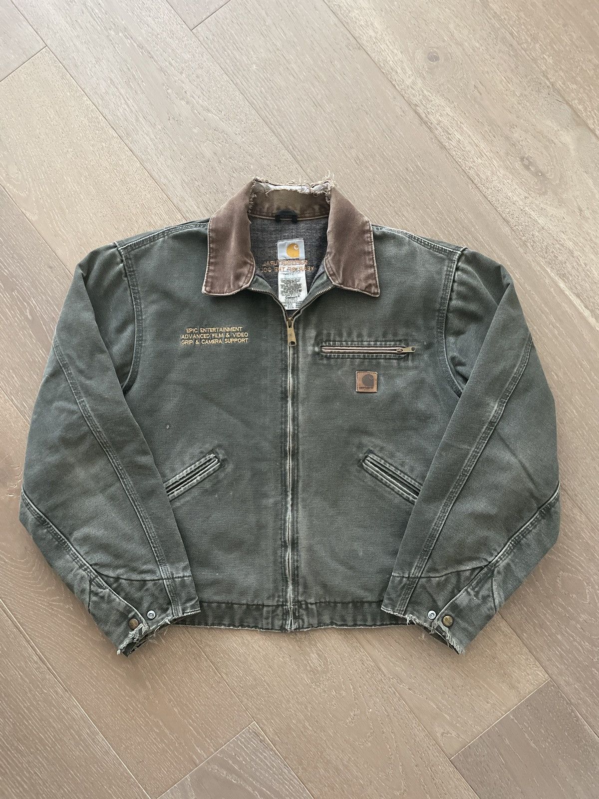 Carhartt Carhartt Faded Green Detroit Jacket J97 MOS Size US L / EU 52-54 / 3 - 1 Thumbnail