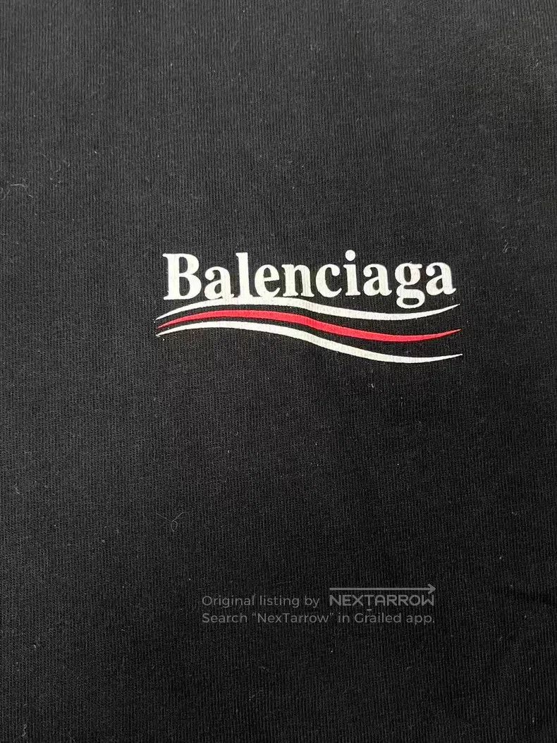 Balenciaga Balenciaga Printed Loose Crewneck Short Sleeve T-Shirt Size US XS / EU 42 / 0 - 3 Thumbnail
