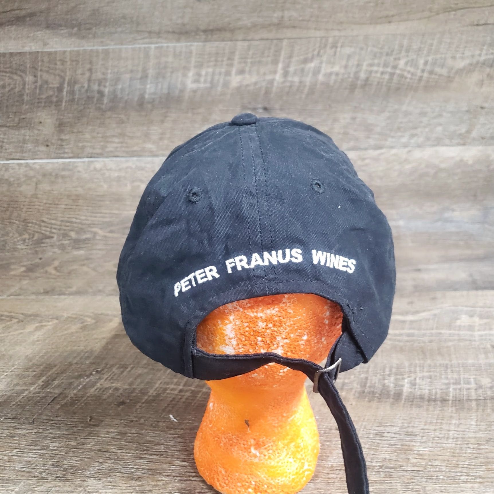Vineyard Vines Peter Franus Wines Blue Logo Adjustable Strapback Hat Adult Baseball Cap Size ONE SIZE - 3 Thumbnail