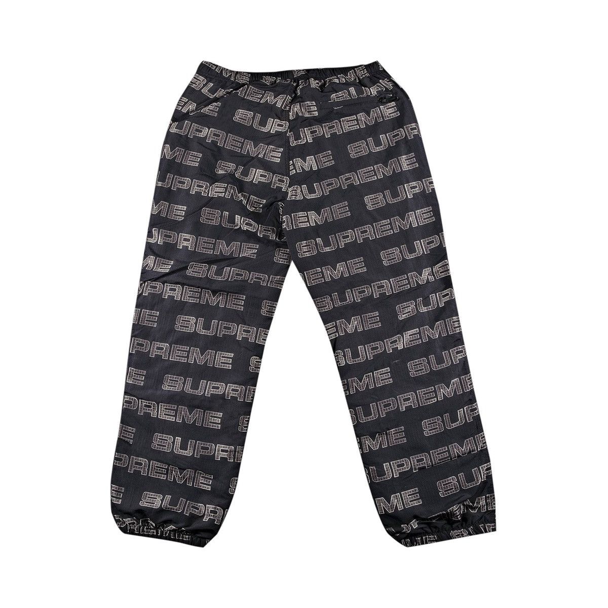 Supreme Supreme Logo Ripstop Track Pant (FW21) Used 9/10 size M Size US 30 / EU 46 - 2 Thumbnail