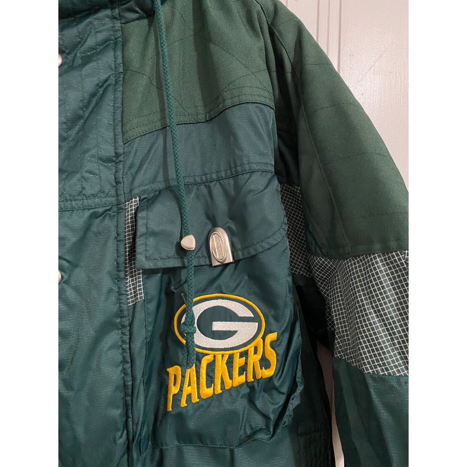 Logo Athletic Vintage Green Bay Packers Puffer Jacket Size Large Size US L / EU 52-54 / 3 - 2 Thumbnail