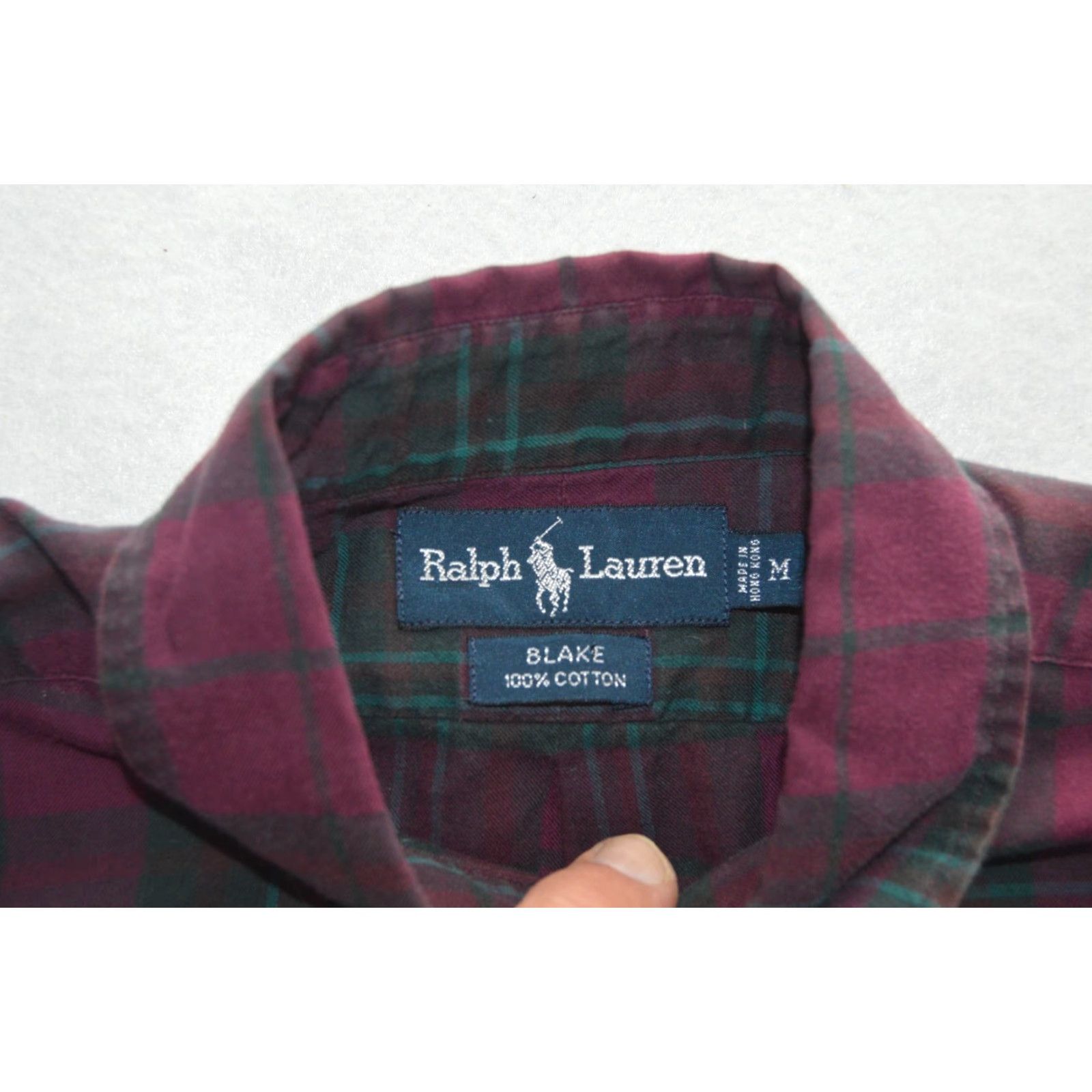 Polo Ralph Lauren VINTAGE Polo Ralph Lauren Blake shirt Pink Plaid Cotton M Polo Ralph Lauren Blake Shirt Adult Medium Pink Plaid Cotton Men's Regular Size M Size US M / EU 48-50 / 2 - 4 Thumbnail