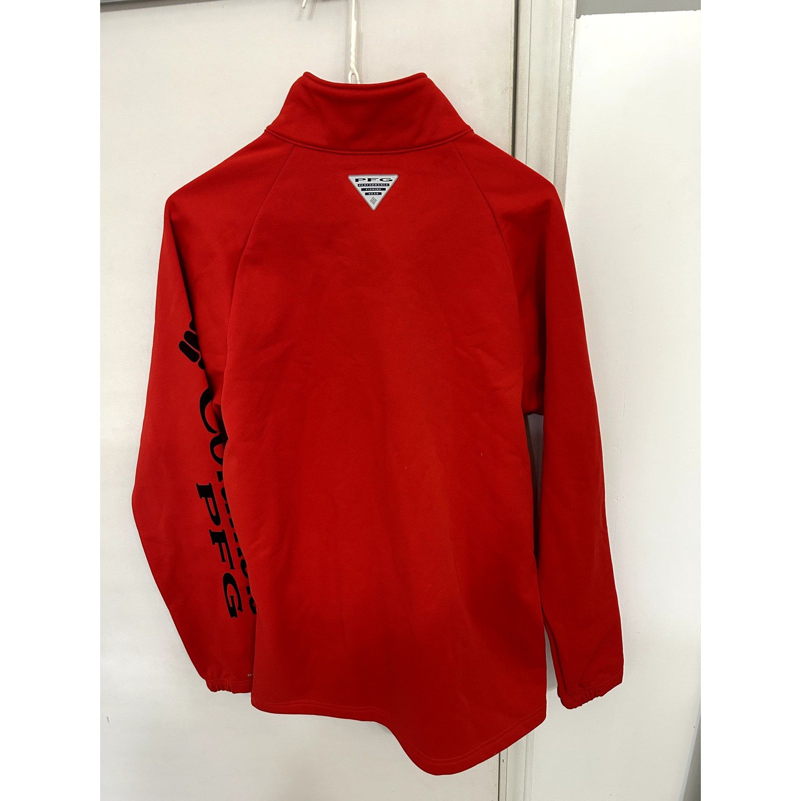 Columbia Columbia PFG Red UGA Georgia Bulldogs Quarter Zip size S Size S / US 4 / IT 40 - 5 Thumbnail