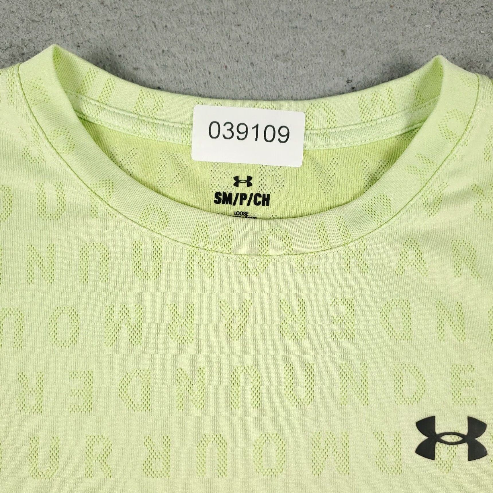 Under Armour Under Armour T Shirt Womens Small Yellow Active Short Sleeve Ladies Size S / US 4 / IT 40 - 3 Thumbnail