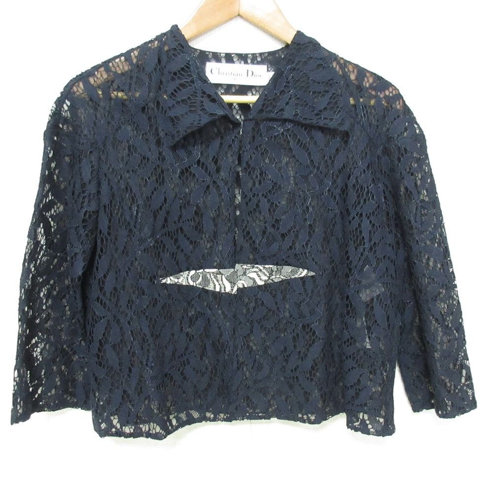 Dior Dior Christian Dior Sheer Lace Blouse Others Tops DUTY FREE for USA Size ONE SIZE - 1 Thumbnail