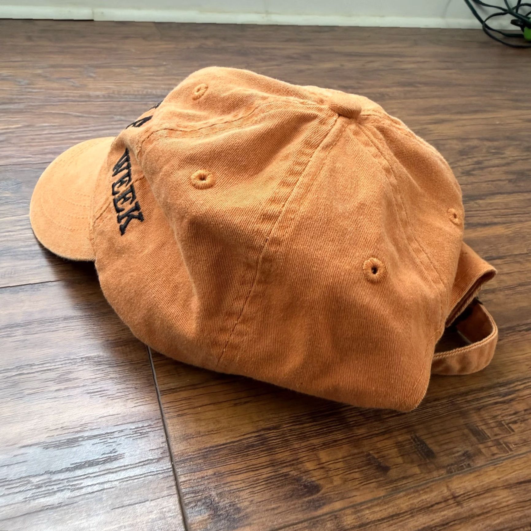 Vintage VINTAGE Otto Daytona Bike Week Hat Cap Strap Back Adult One Size Orange Cotton Baseball Cap Mens One Size Strap Back 2006 Size ONE SIZE - 6 Thumbnail