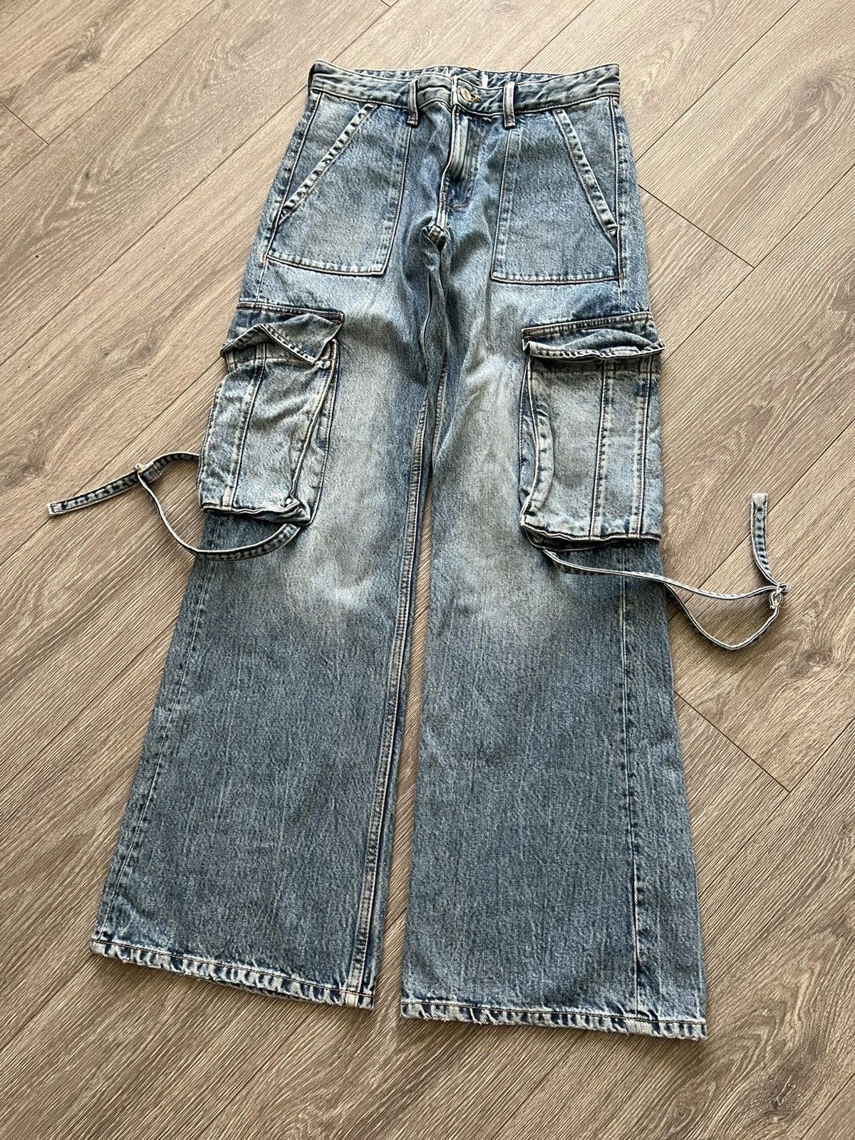 Vintage Vintage Y2K Dragon Baggy Jeans Cargo Pants Wide Leg Size US 30 / EU 46 - 9 Thumbnail