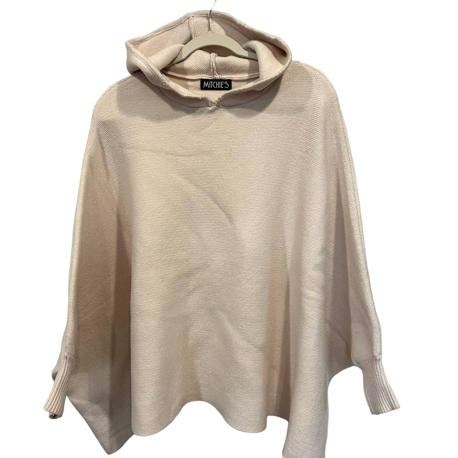 Mitchie’s Knitted Hoodie - size OS