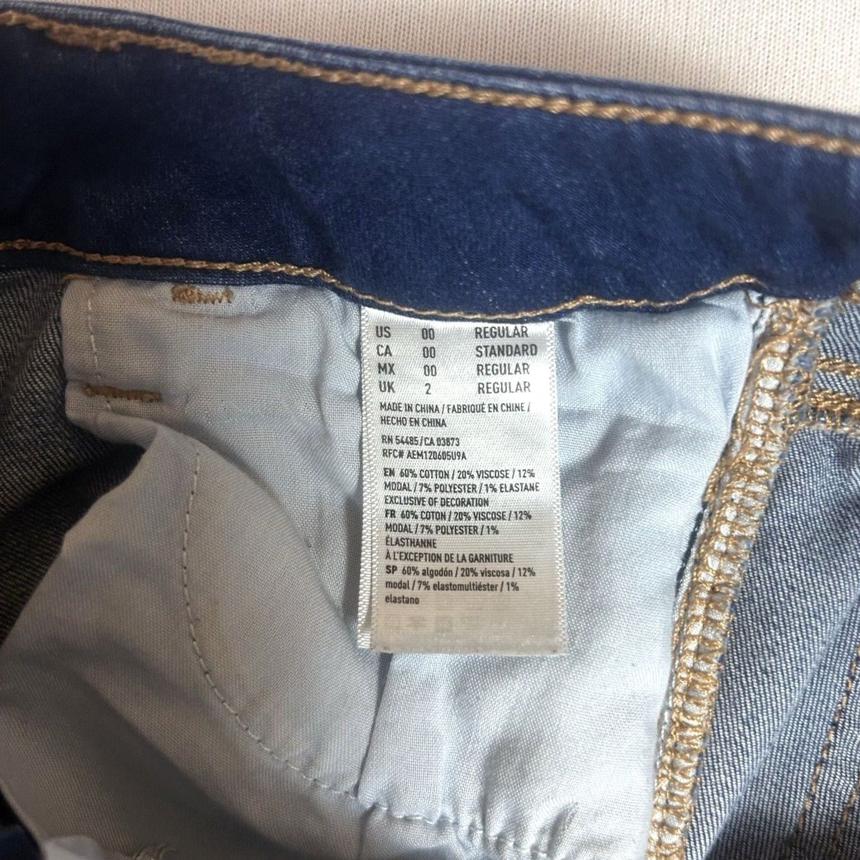 American Eagle Outfitters American Eagle Outfitters Jegging Jeans Womens 00 Reg Slim Skinny Blue Denim 29in Inseam Shoes? Size 25" / US 0 / IT 36 - 6 Thumbnail