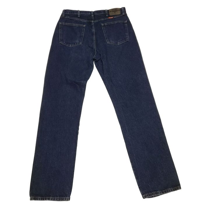 Wrangler Wrangler Men's Blue Jeans Regular Fit 35 X 34 Medium Wash ...