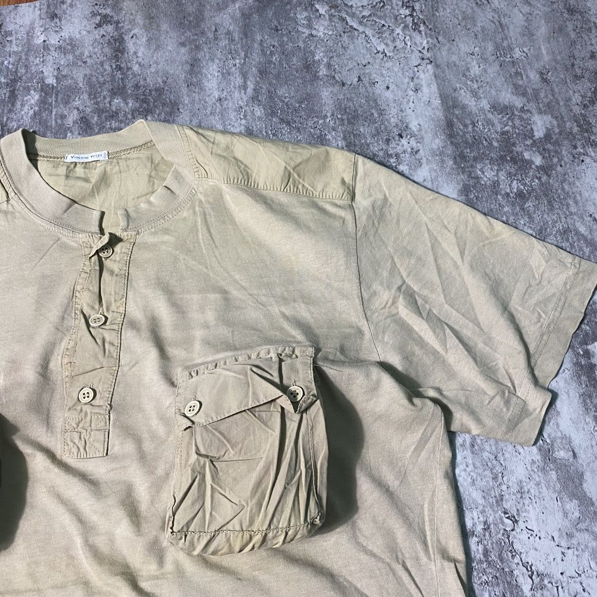 Other Vintage Vincent Vega Designer Italy Two Pocket Tshirt Size US L / EU 52-54 / 3 - 5 Thumbnail