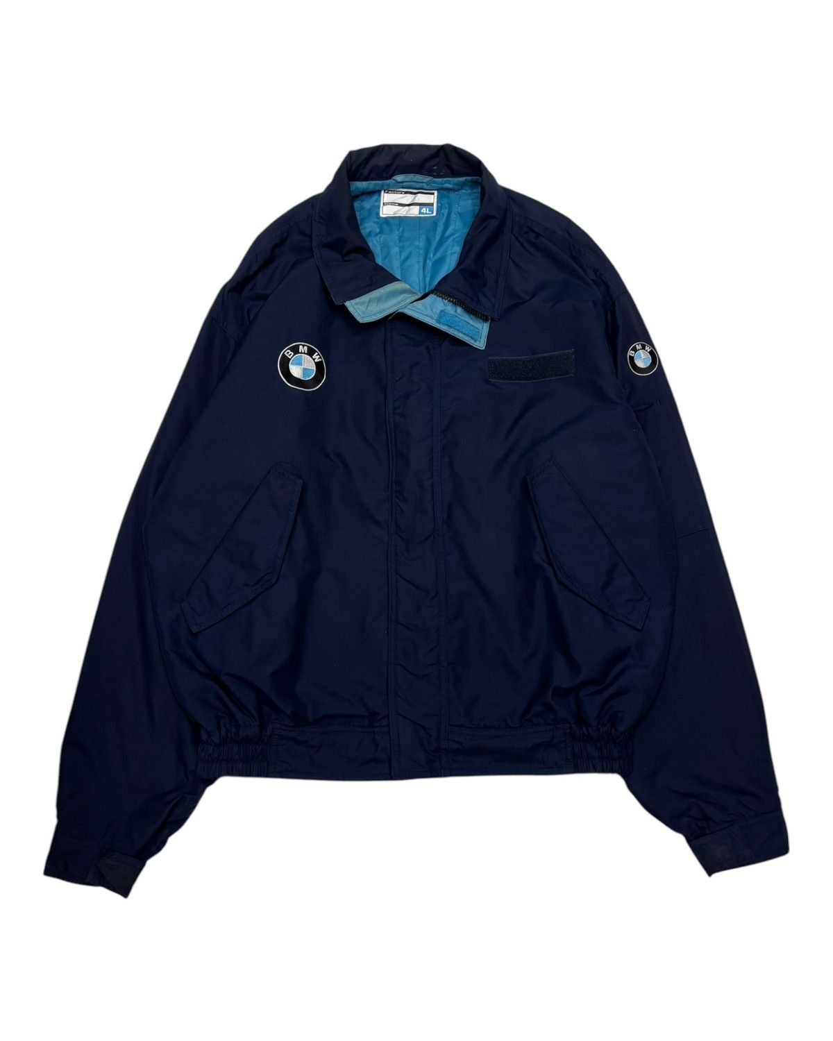 BMW 🔥VINTAGE BMW RACING SPECIALIST WORK BOMBER JACKET Size US XXL / EU 58 / 5 - 1 Thumbnail