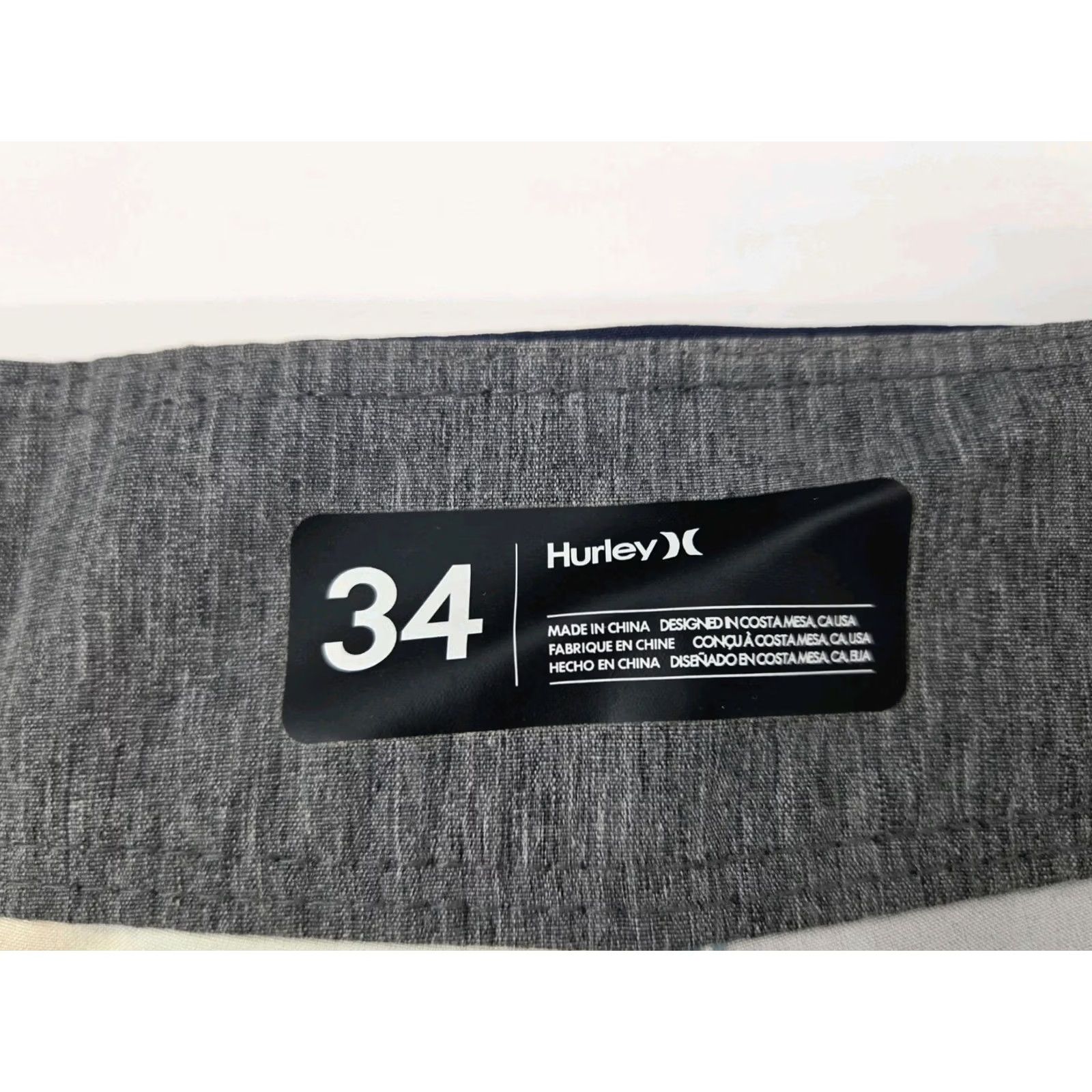 Hurley Hurley Mens Phantom Board Shorts Drawstring Back Pocket Floral Size 34 Multicolor Beach Tropical Quick Dry Lightweight Surfing Recreational Size US 34 / EU 50 - 3 Thumbnail