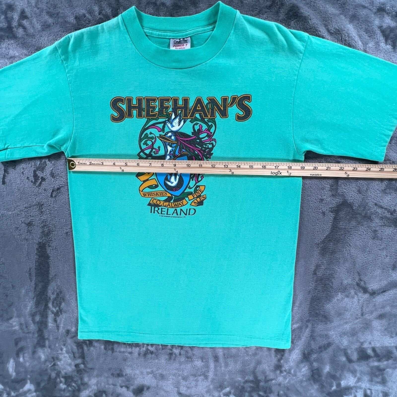 Other Oneita T Shirt Men L Made in USA Single Stitch Sheehan's Gal Size US L / EU 52-54 / 3 - 6 Thumbnail