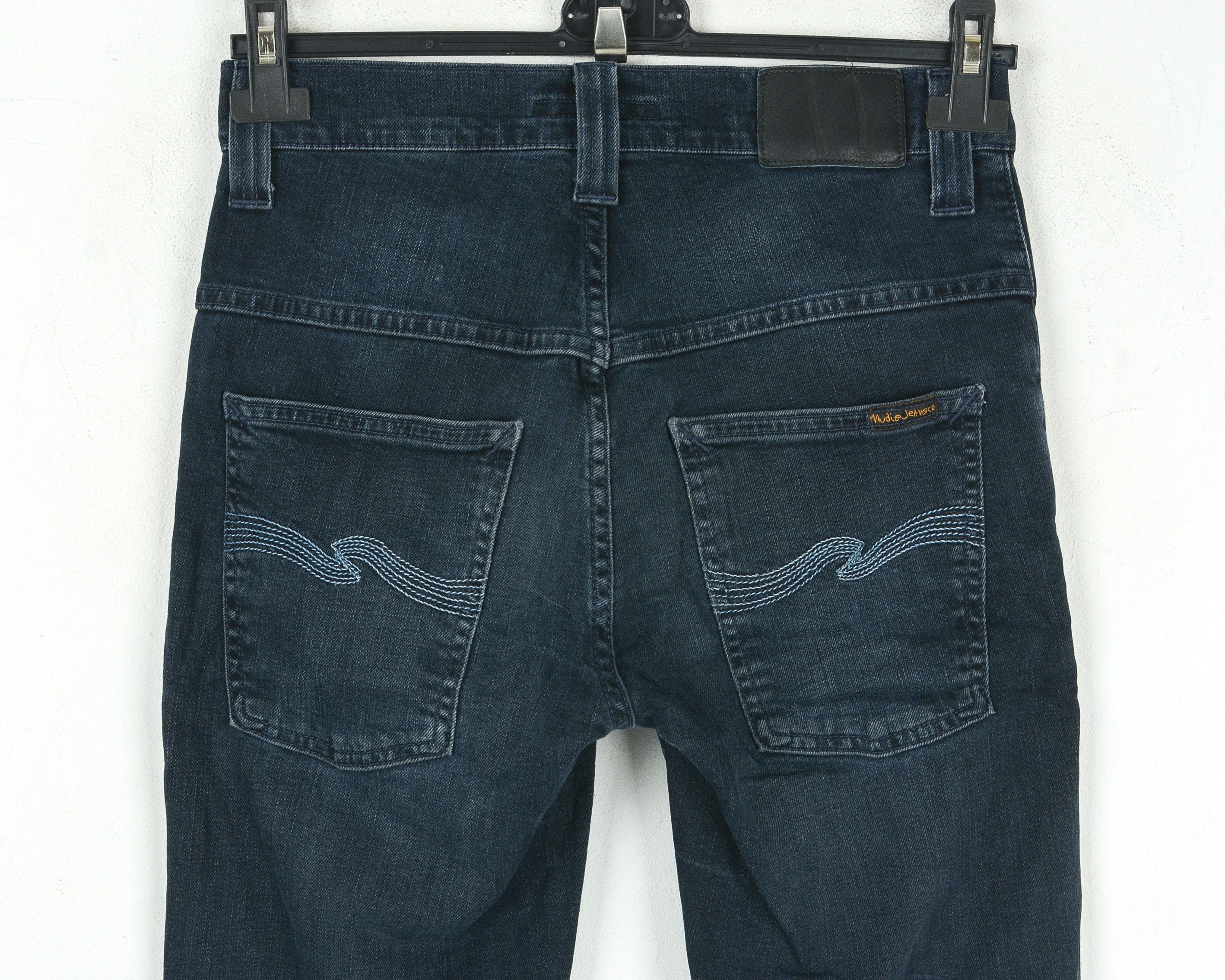 Nudie Jeans NUDIE JEANS Thin Finn W27 L32 Slim Denim Pants Stretchy Size US 27 - 5 Thumbnail