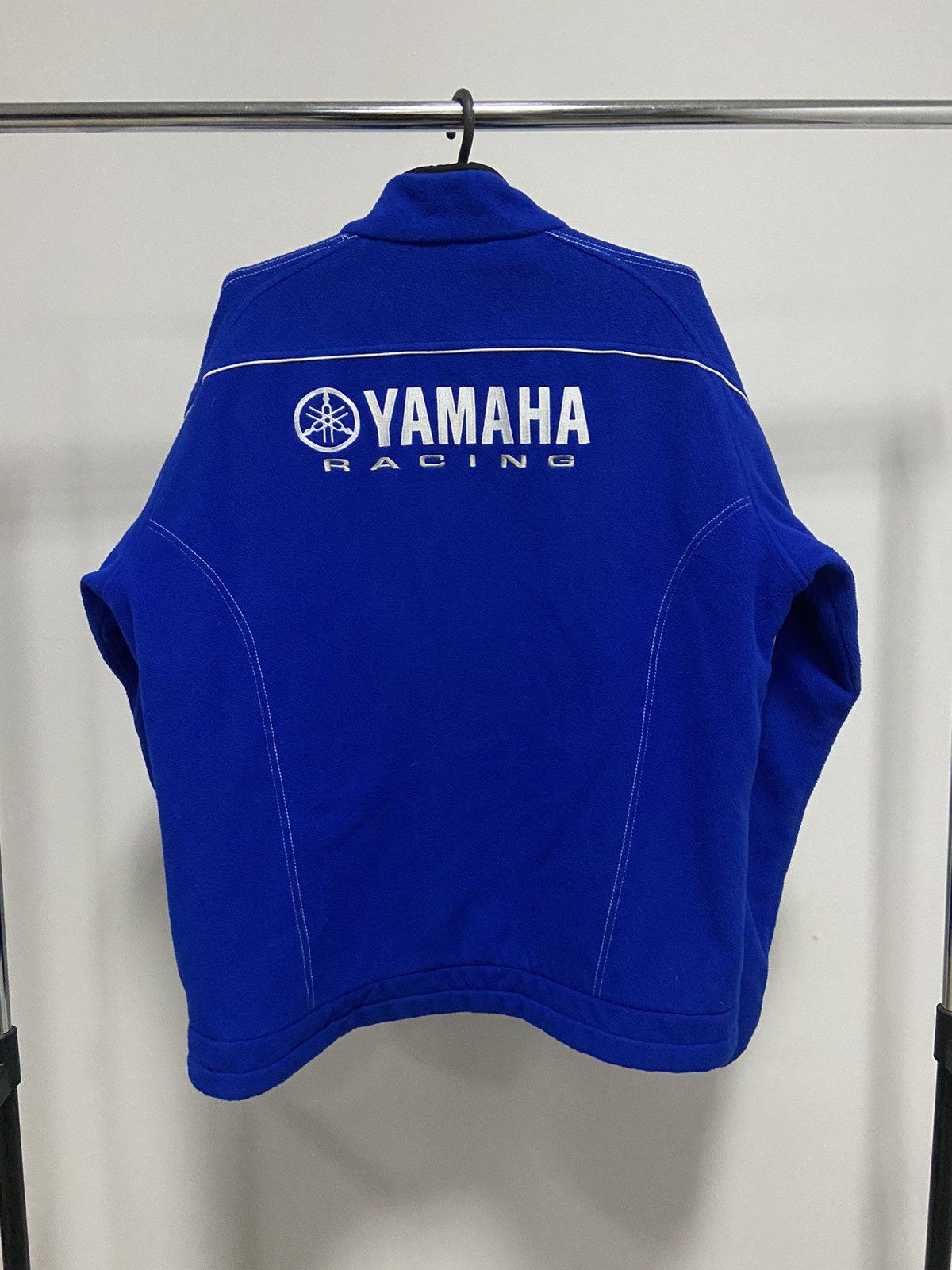 Vintage × Yamaha Yamaha big logo racing fleece jacket sweatshirt zip Size US XL / EU 56 / 4 - 2 Thumbnail