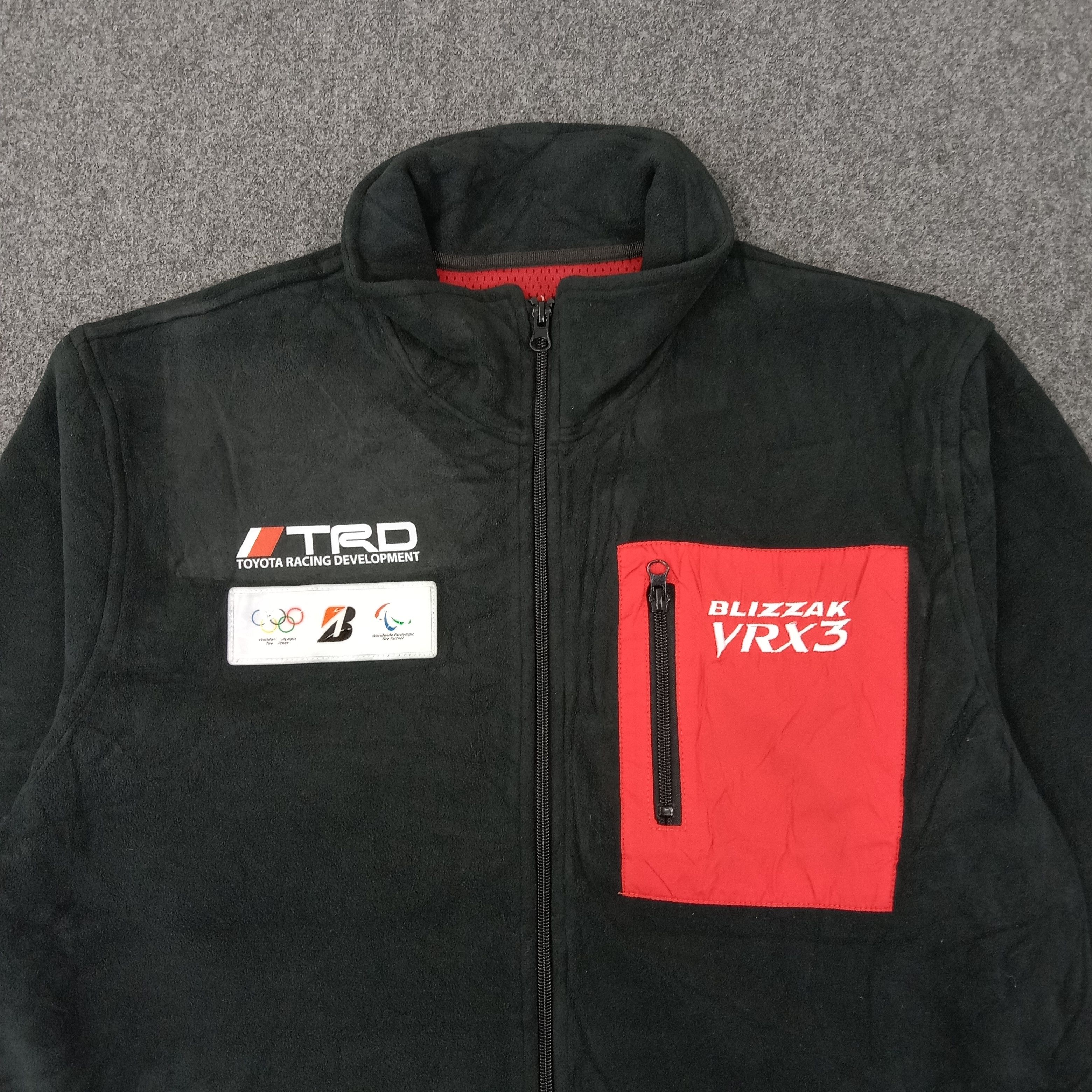 Other Bridgestone X TRD Toyota Racing Custom Fleece Jacket Size US M / EU 48-50 / 2 - 4 Thumbnail