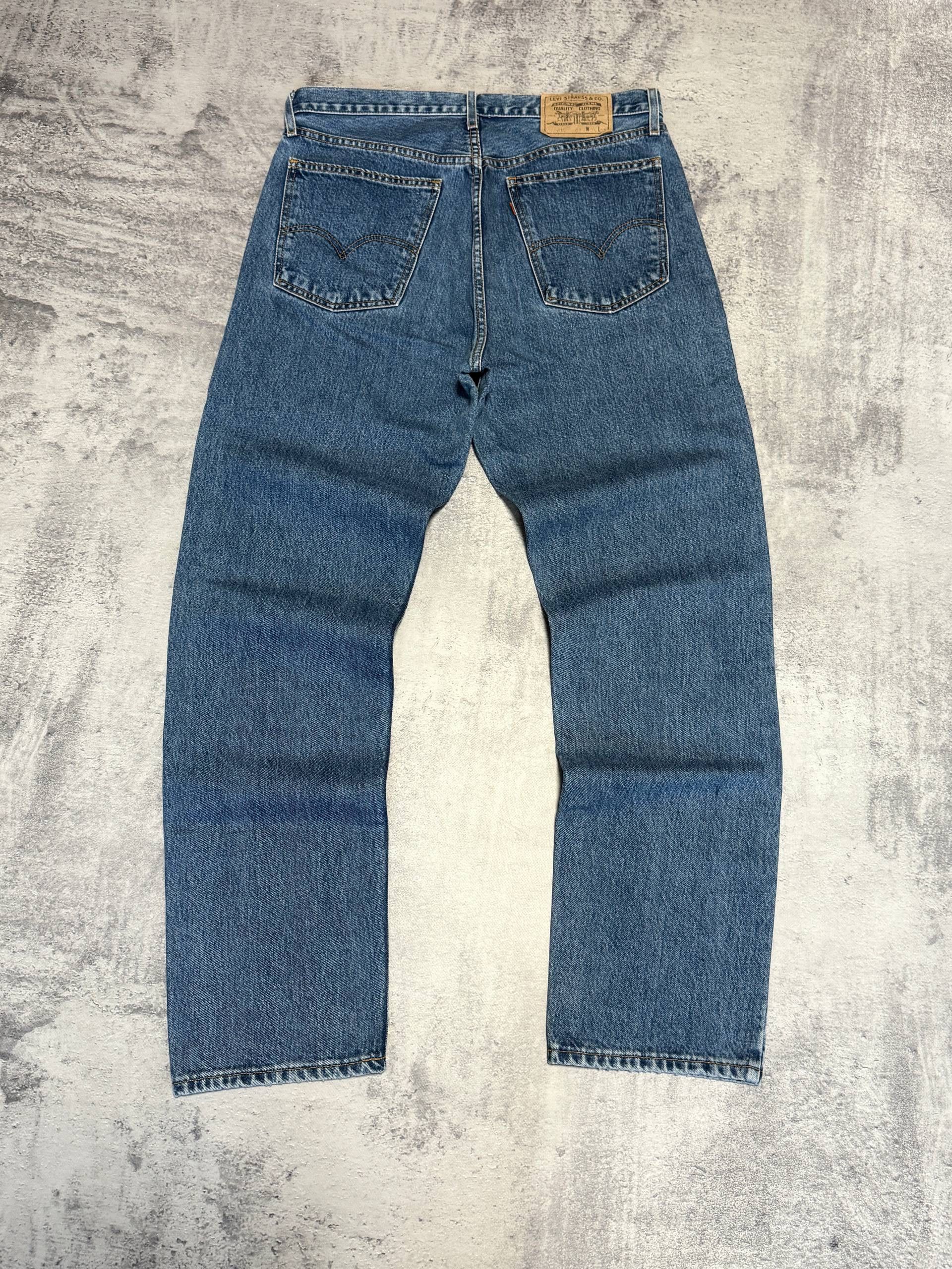 Levi's Vintage 90s 615 02 Levis Orange Tab Jeans 34x32 Size US 34 / EU 50 - 2 Thumbnail