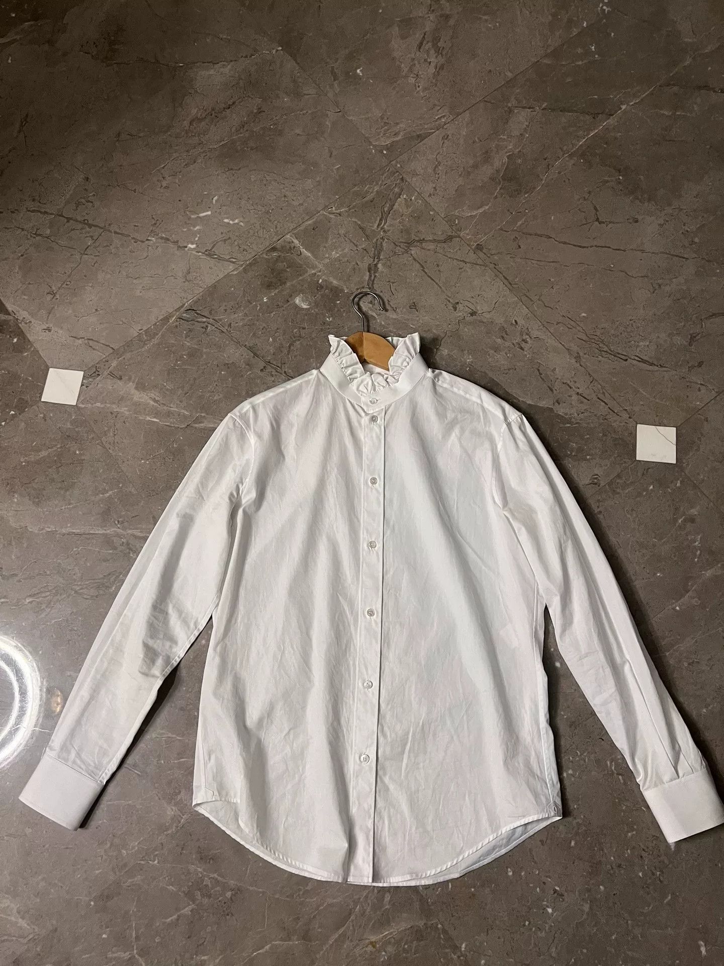 Celine Celine By Hedi Peter Pan Collar Shirt Size XL / US 12-14 / IT 48-50 - 1 Thumbnail