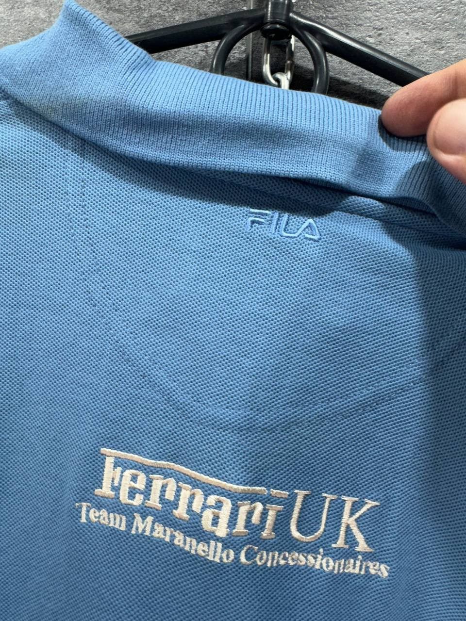 Ferrari x Fila Formula Uno Racing Polo shirt Longsleeve