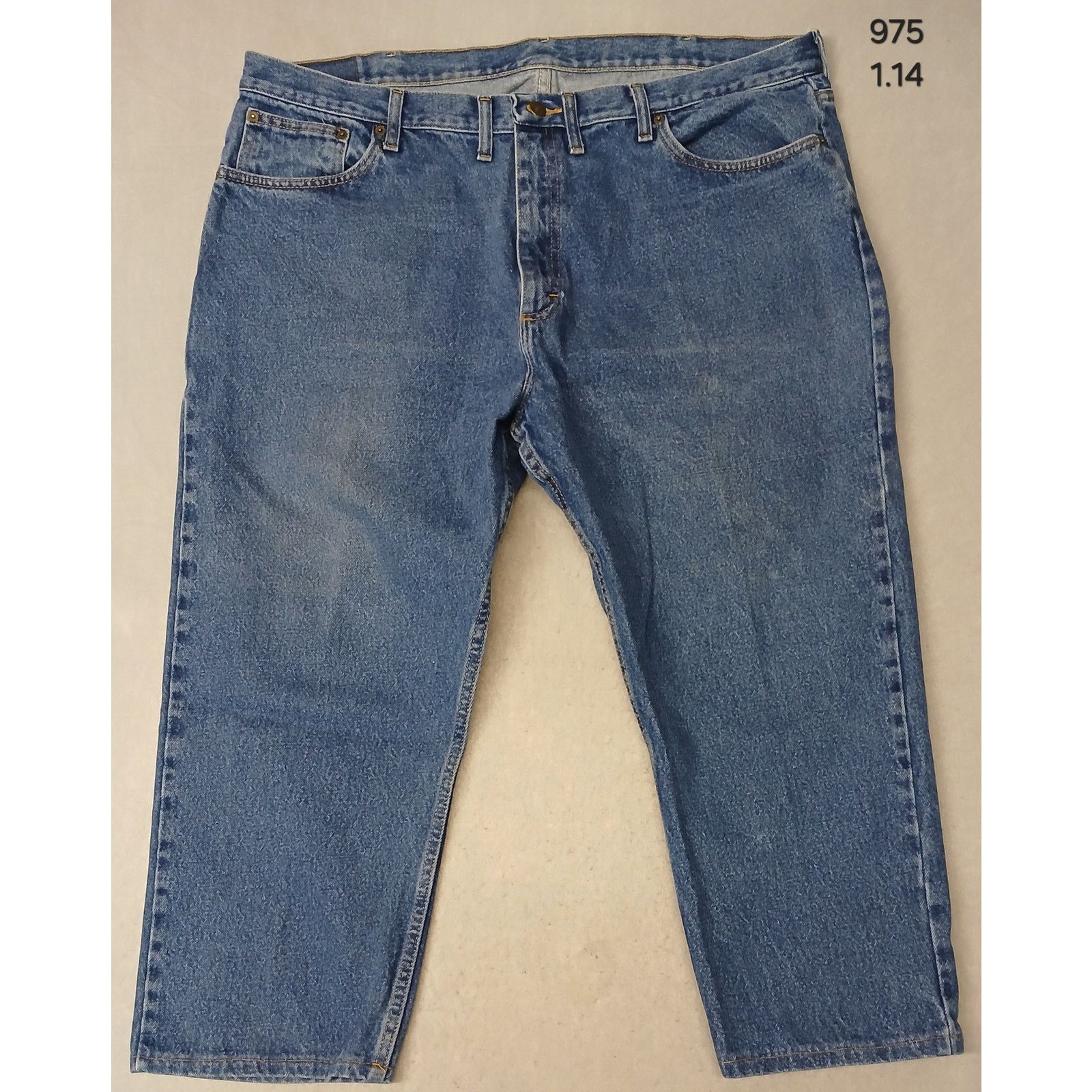 Other Magellan (44x30) Men's Straight Leg Blue Denim Jeans Size US 44 / EU 60 - 1 Thumbnail