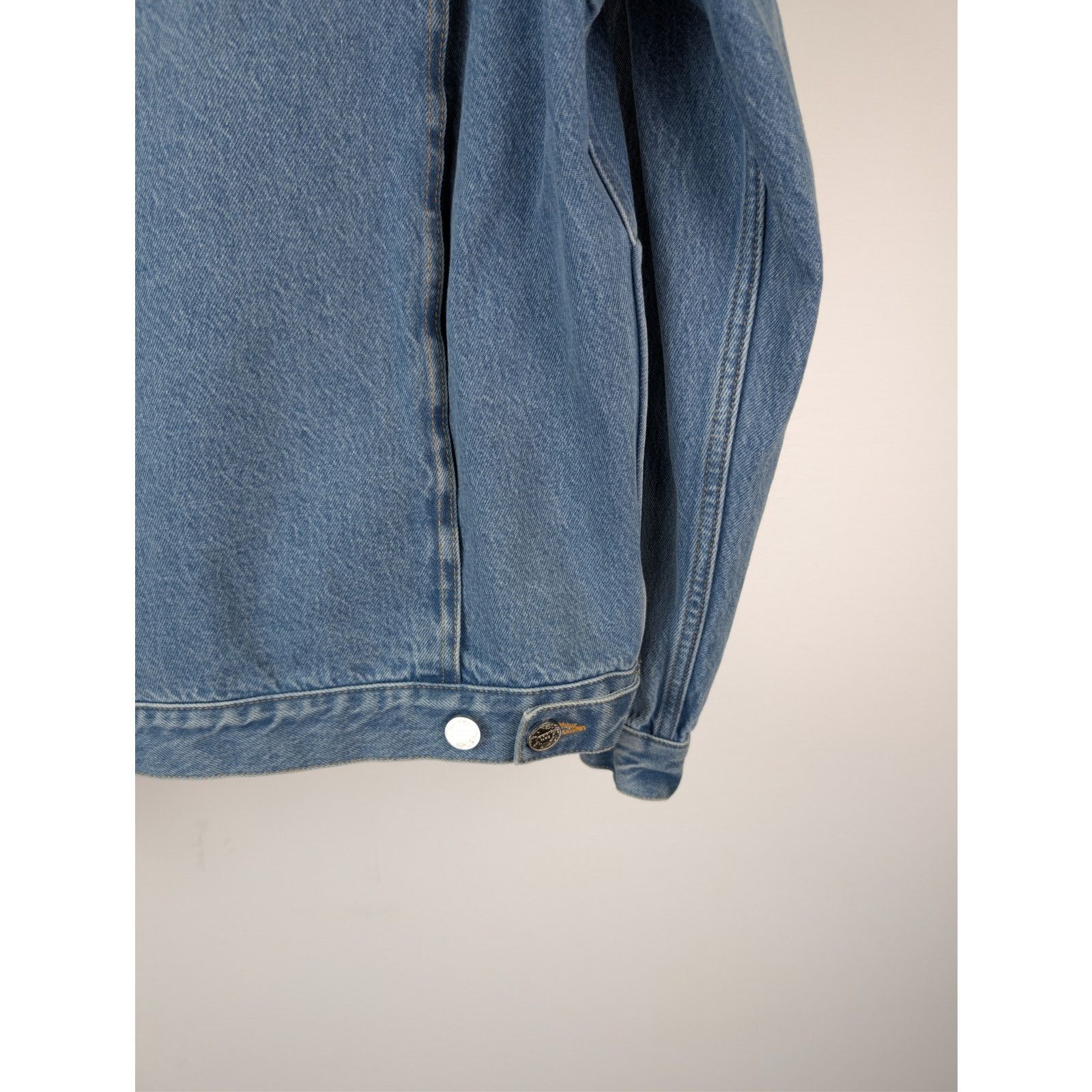Vetements o1rshd1 Deconstructed Hooded Denim Jacket in Denim Mid Blue Size US M / EU 48-50 / 2 - 14 Thumbnail