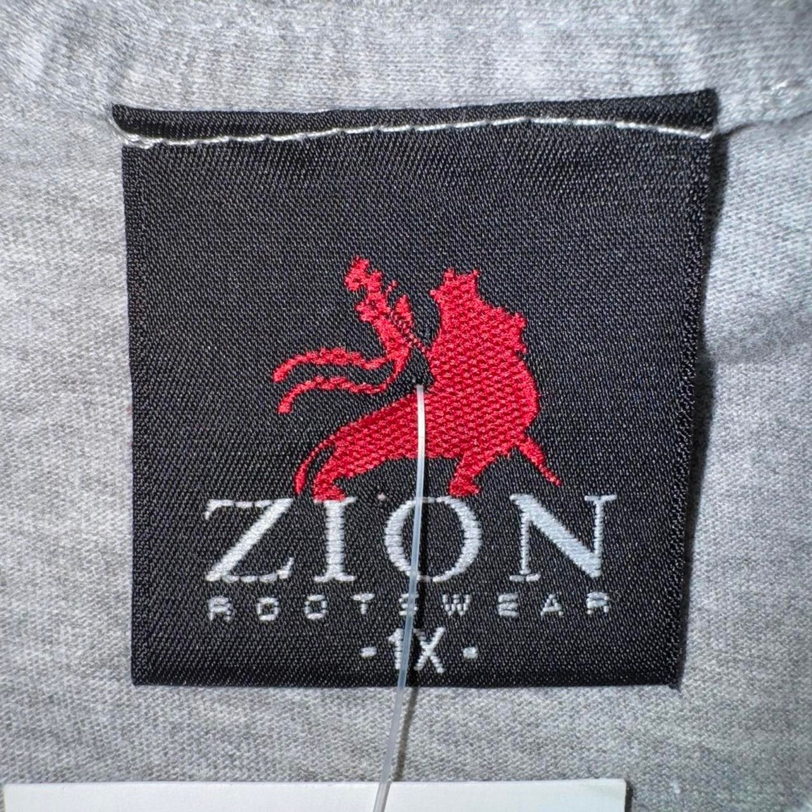 Vintage Vintage y2k heather grey david bowie zion rootwear t-shirt Size US XL / EU 56 / 4 - 4 Thumbnail