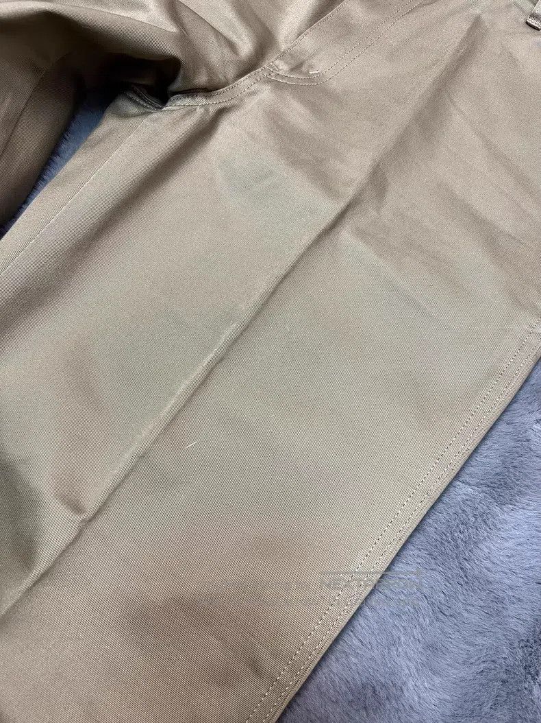 Celine Celine Khaki Straight Leg Casual Pants Size 33 i Size US 33 - 5 Thumbnail