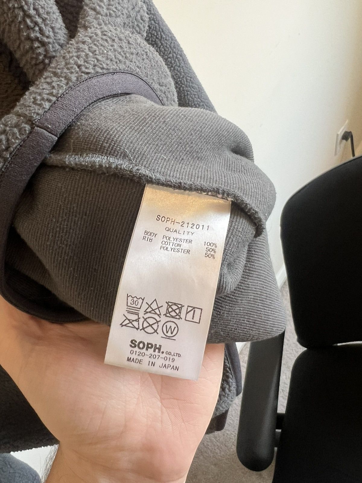 Sophnet. SOPH. Sophney Fleece Sweatshirt Scorpion Sweater Size US S / EU 44-46 / 1 - 4 Thumbnail