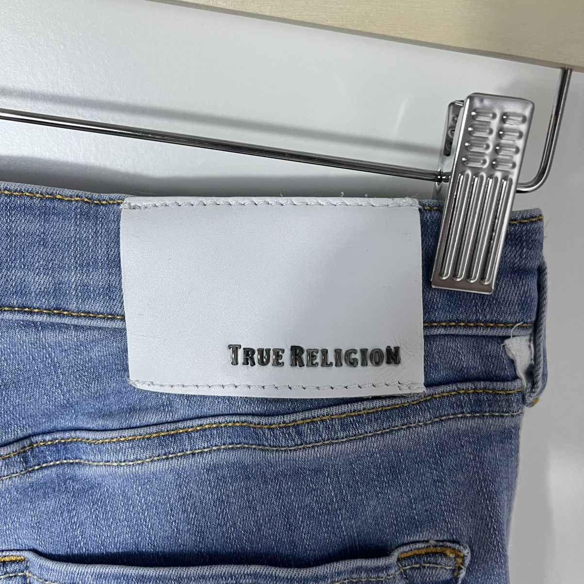True Religion True Religion Halle Super Skinny Denim Blue Jeans Streetwear Size 28" / US 6 / IT 42 - 13 Thumbnail