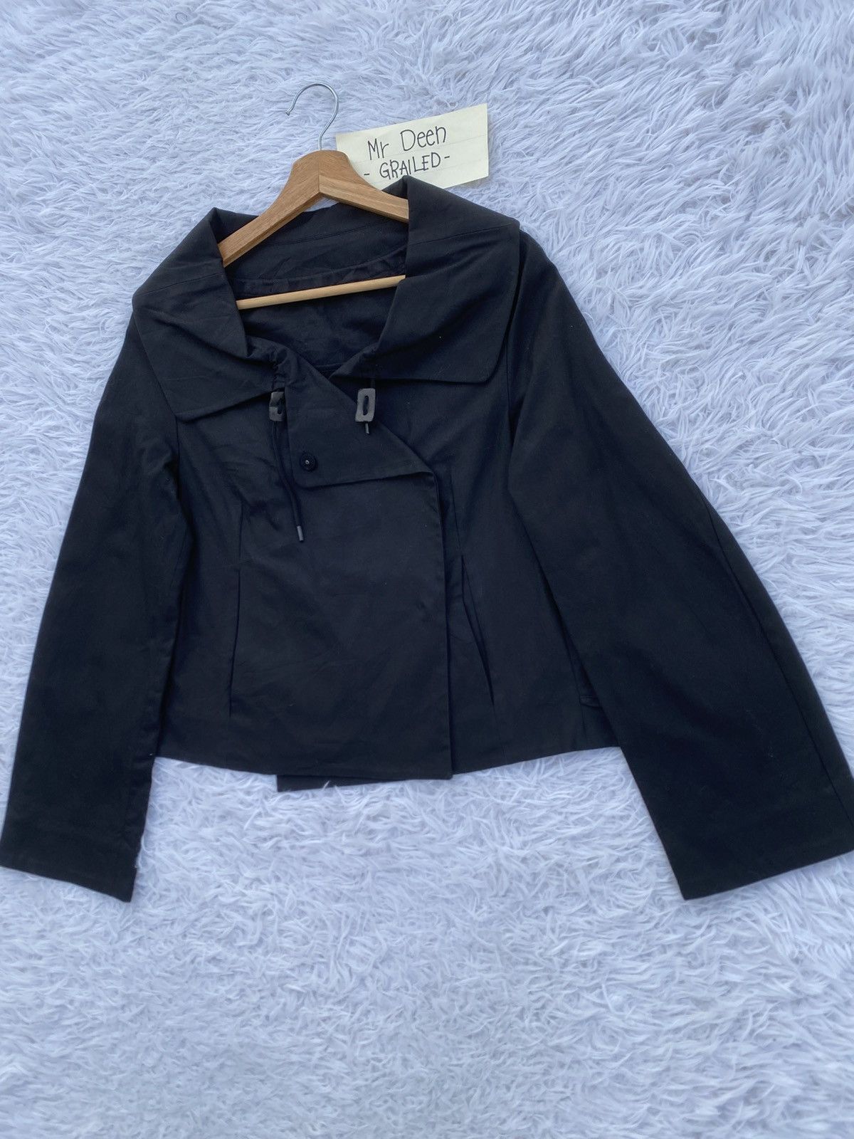 Marni Rare Vintage MARNI Cropped Trench Coat Size S / US 4 / IT 40 - 3 Thumbnail