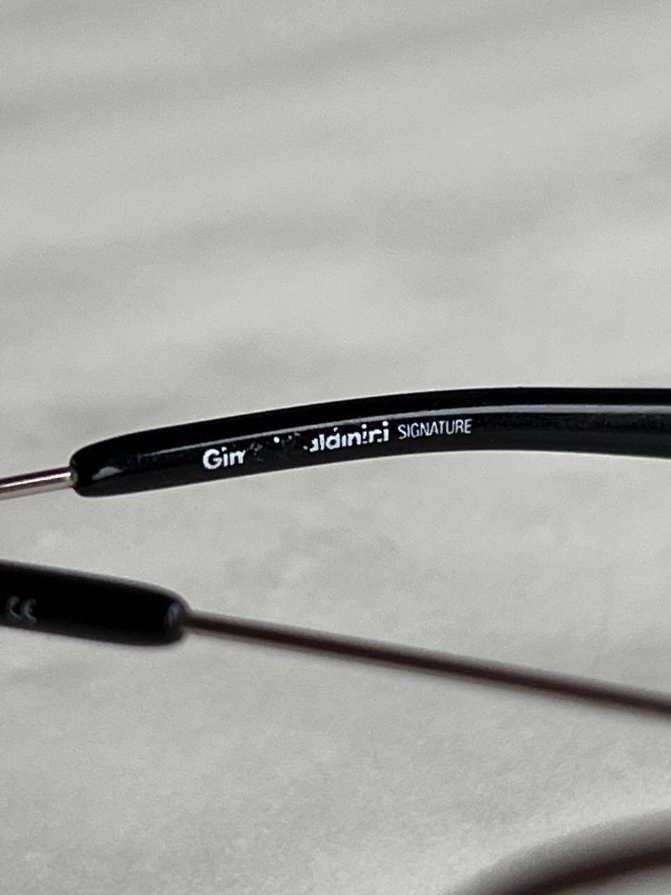 Baldinini × Designer Gimmy Baldinini Chrome Eyeglasses Vintage Eyewear's Italy Size ONE SIZE - 12 Thumbnail