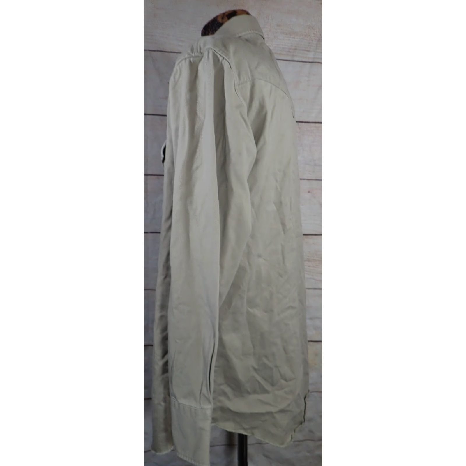 Wrangler VINTAGE Wrangler Men's Western Shirt XL Brown Cotton Pearl Snap Brushpopper Cowboy Workwear 50 Inches Chest Size US XL / EU 56 / 4 - 7 Thumbnail