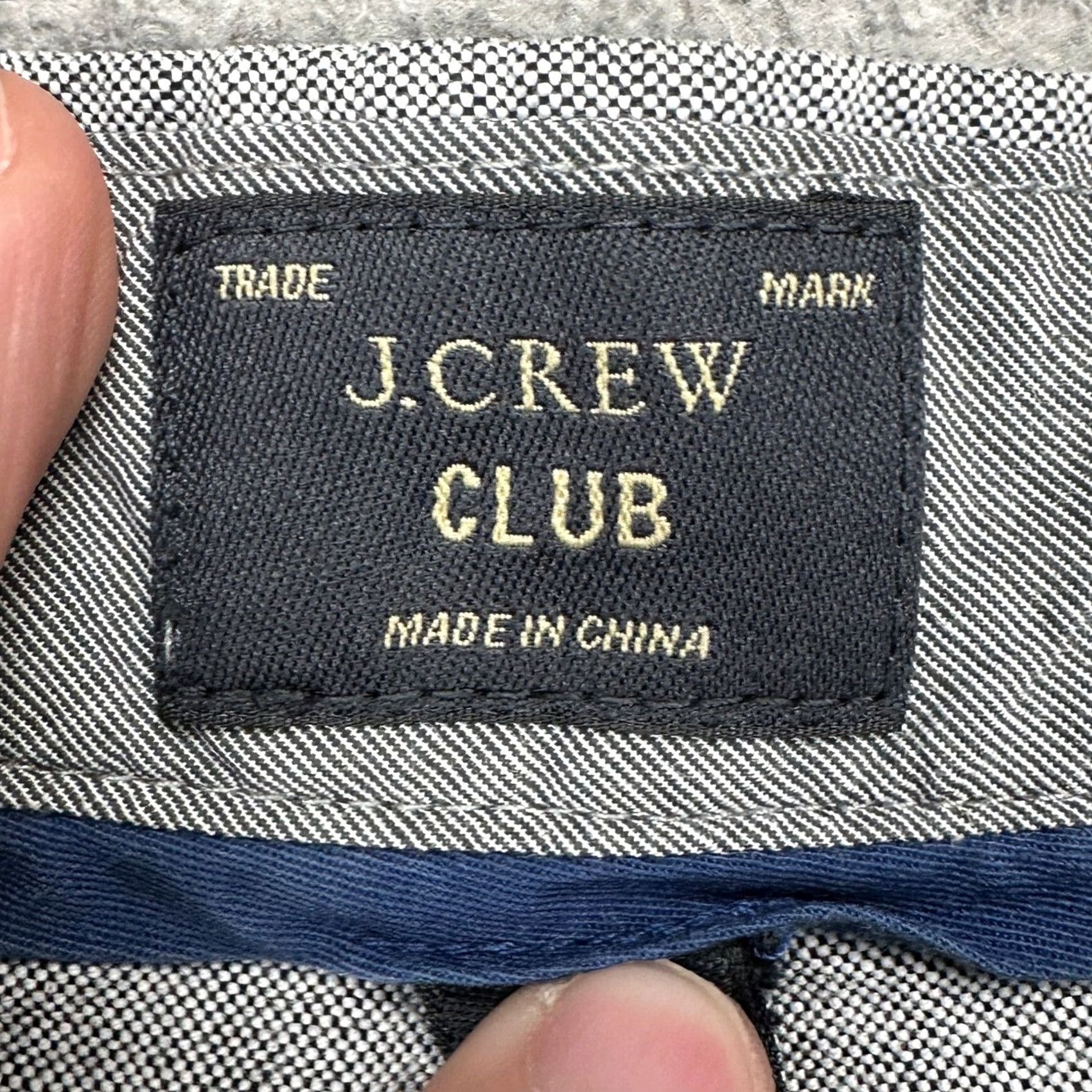 J.Crew J.CREW Mens Khakis Shorts Flat Front 30X10.5 Light Grey 100% Cotton Pockets Casual Preppy Relaxed Fit Mens Shorts Size US 30 / EU 46 - 3 Thumbnail