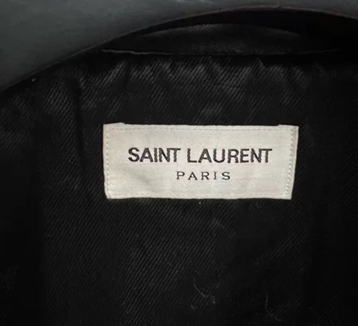 Saint Laurent Paris × Yves Saint Laurent Saint Laurent genuine sheepskin L01 leather jacket Size US M / EU 48-50 / 2 - 3 Thumbnail