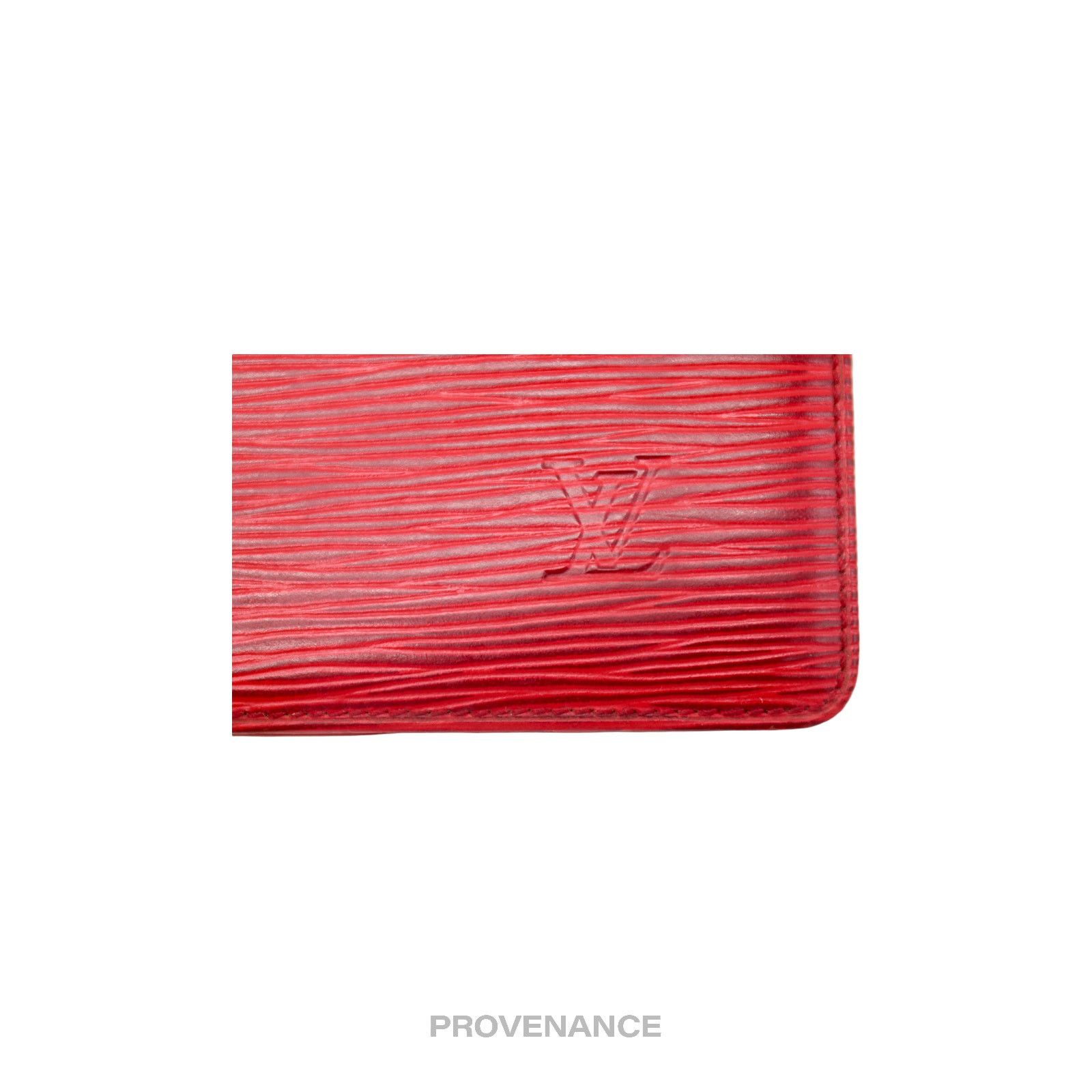 Louis Vuitton 🔴 Louis Vuitton MALLETIER Marco Wallet - Red Epi Leather Size ONE SIZE - 6 Thumbnail