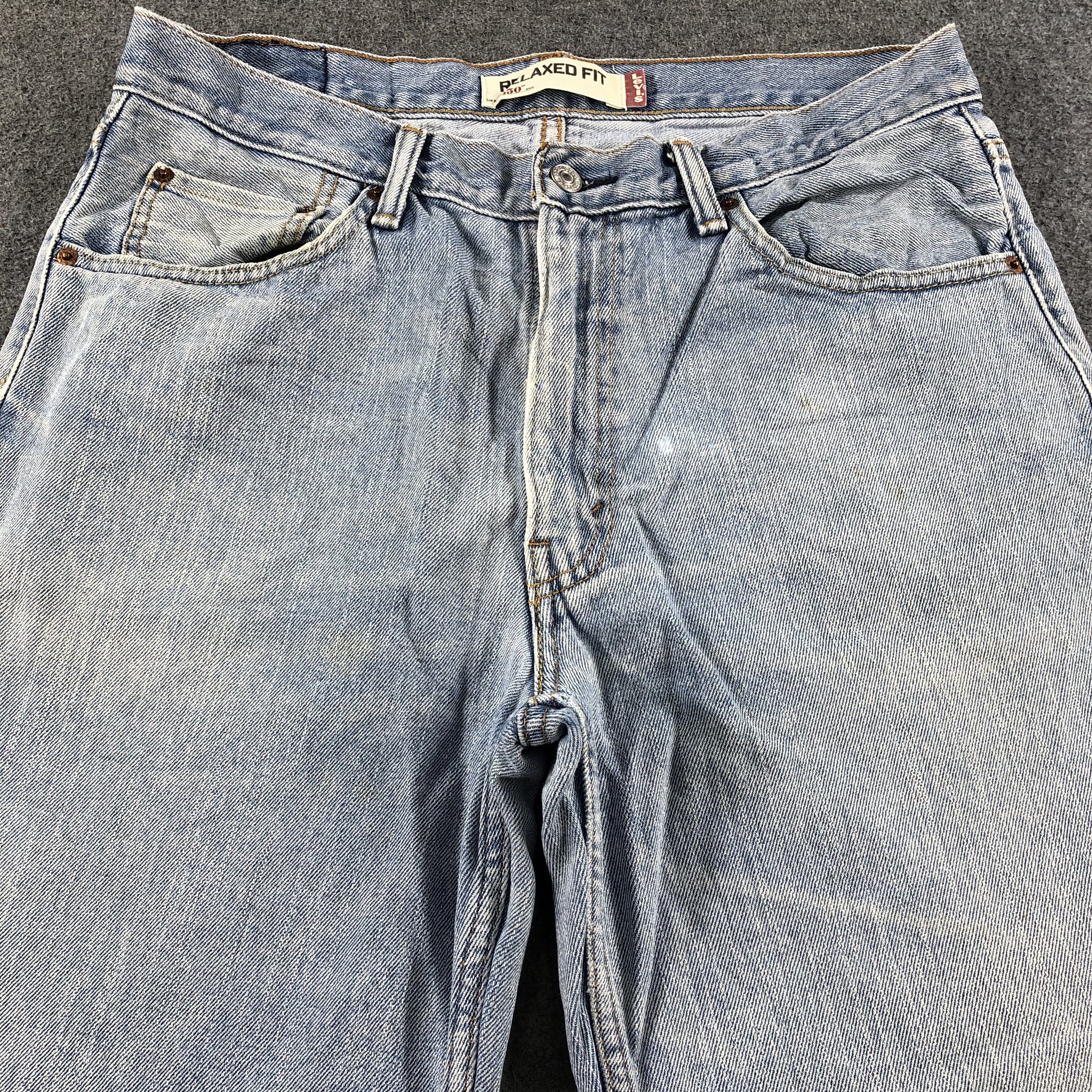 Levi's Vintage Blue Wash Levis 550 Jeans-J2491 Size US 34 / EU 50 - 3 Thumbnail