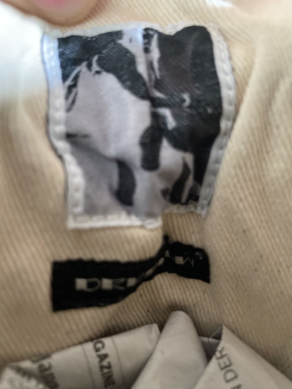 Rick Owens Drkshdw Rick Owens Low Ramones SS21 Dirty White Milk Size 43 Size US 10 / EU 43 - 5 Thumbnail