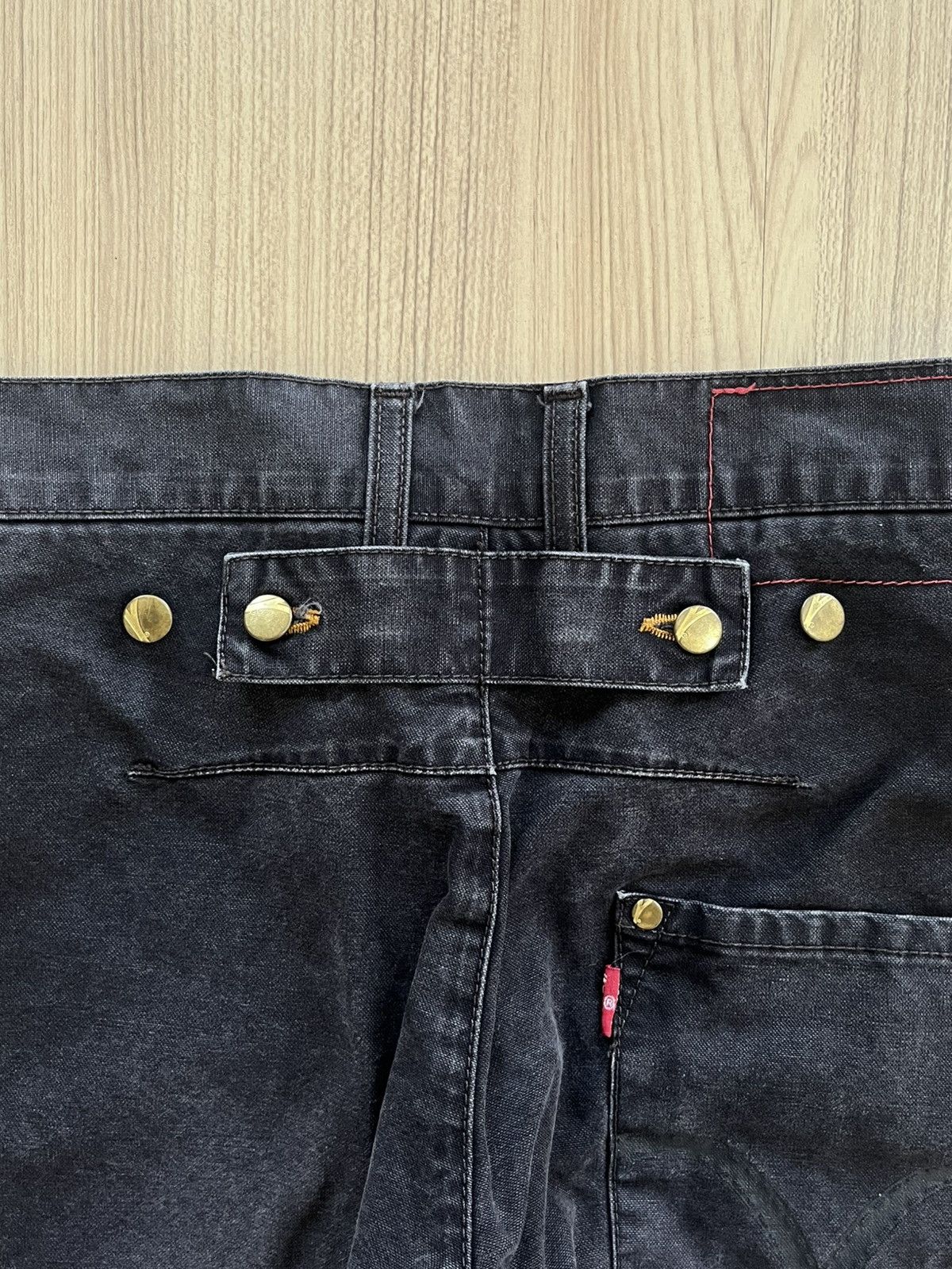 Levi's Levi’s Engineer Faded Black Jeans Size US 28 / EU 44 - 8 Thumbnail