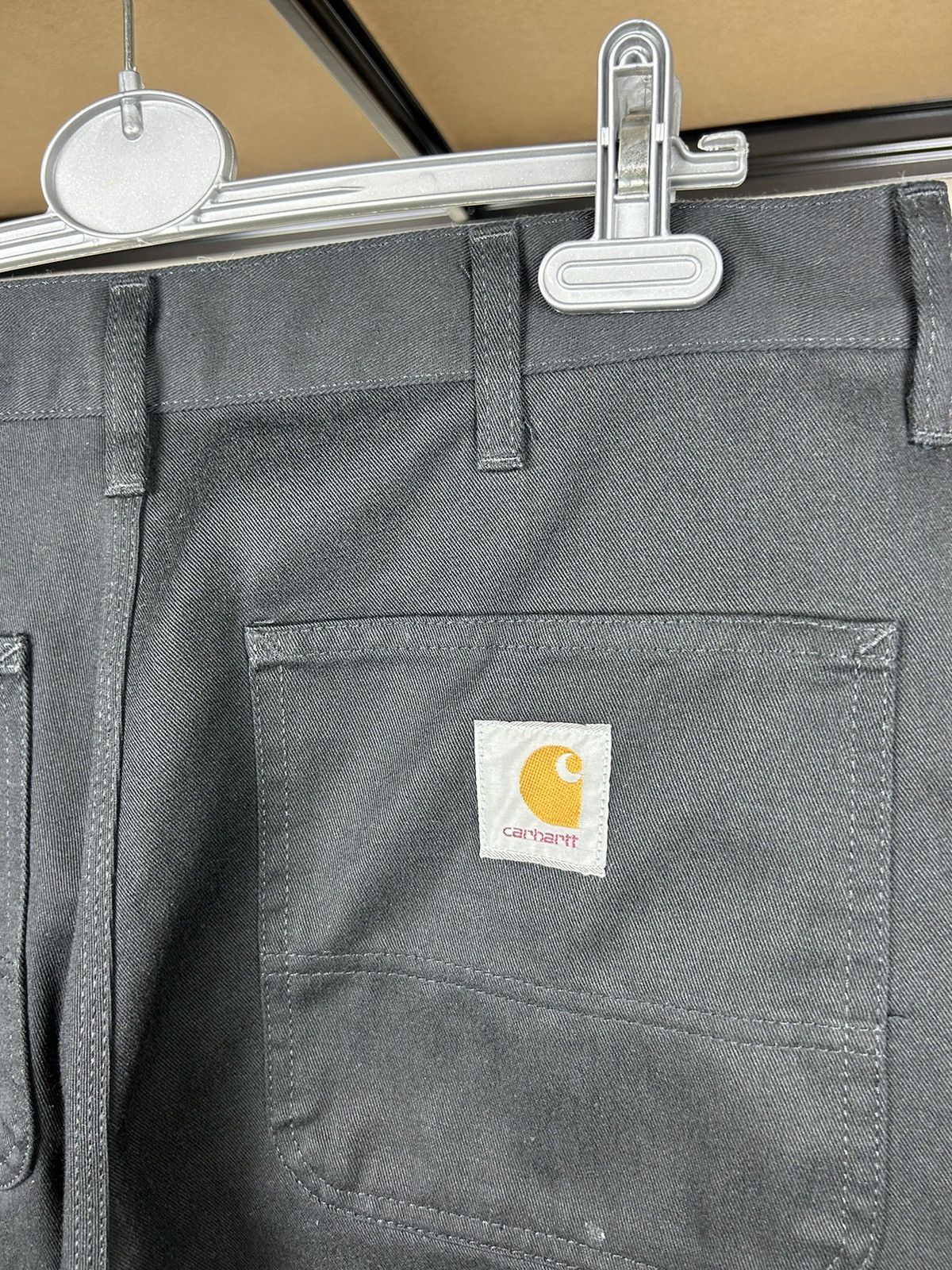 Carhartt × Vintage CARHARTT VINTAGE OLD MONEY CORDUROY BOXY LOGO SIMPLE PANTS Size US 34 / EU 50 - 3 Thumbnail
