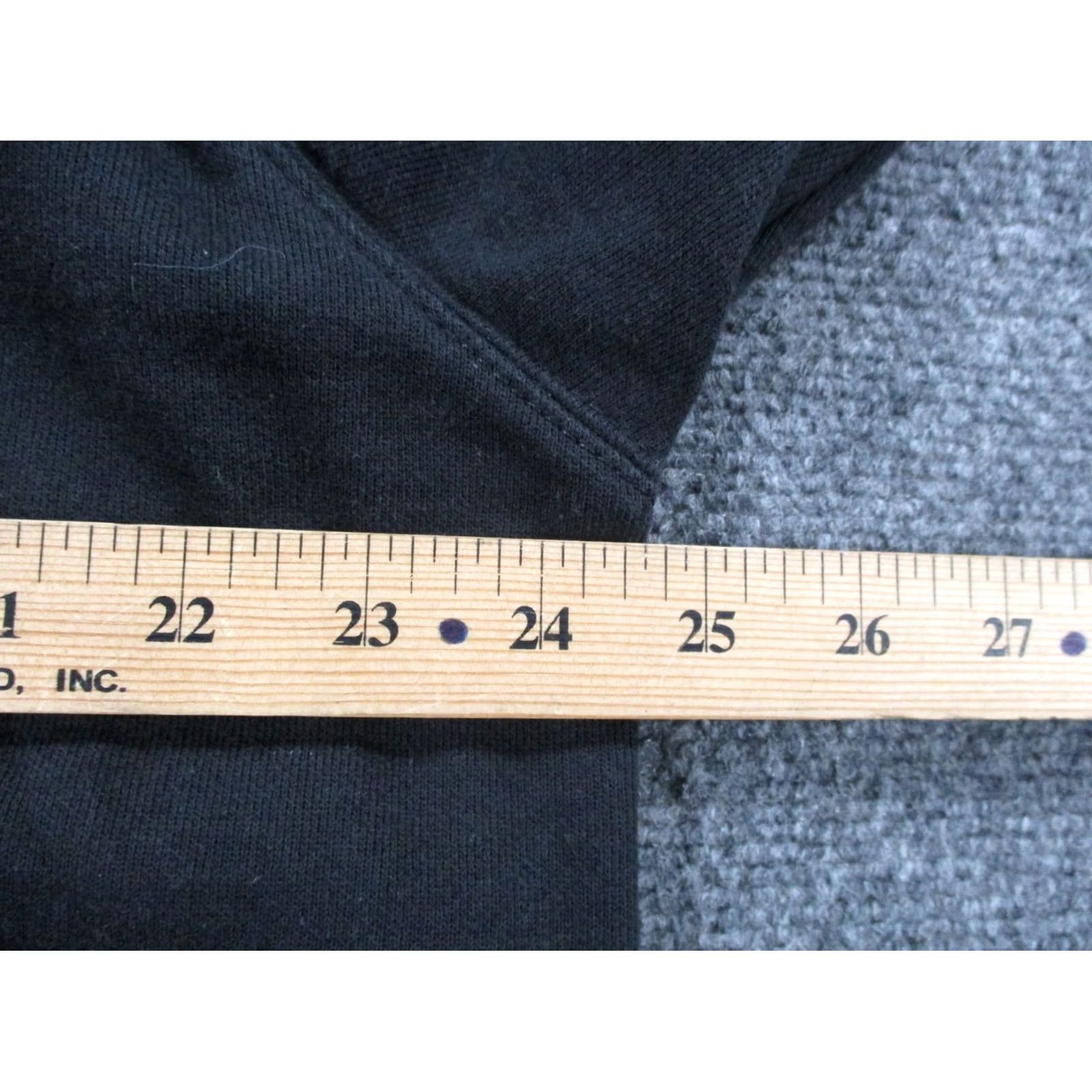Carhartt Carhartt Hoodie Mens L Black Graphic Print Sweatshirt Pullover Hooded Pockets Thermal Knit Cotton Polyester Regular Size Type: L/Black Size US L / EU 52-54 / 3 - 6 Thumbnail