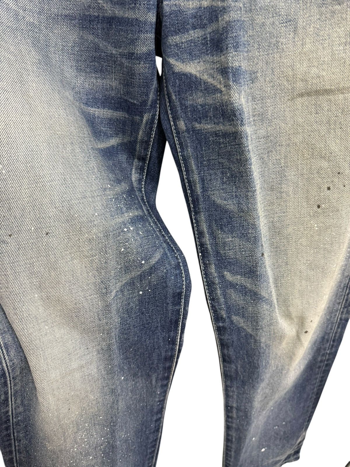 Japanese Brand × Vanquish VANQUISH JAPANESE BRAND SPLATTERED PAINT DENIM PANTS SIZE 32 Size US 32 / EU 48 - 10 Thumbnail