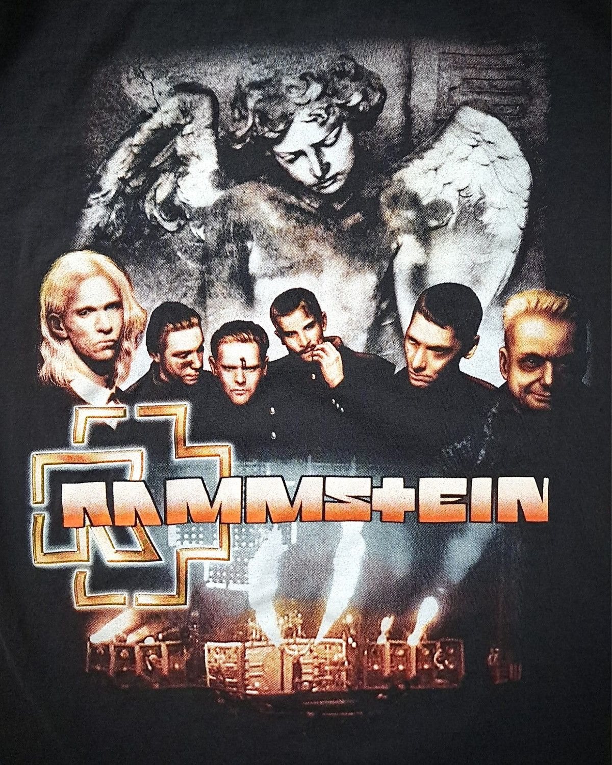 Band Tees × Vintage RAMMSTEIN x T-Shirt Size US L / EU 52-54 / 3 - 3 Thumbnail