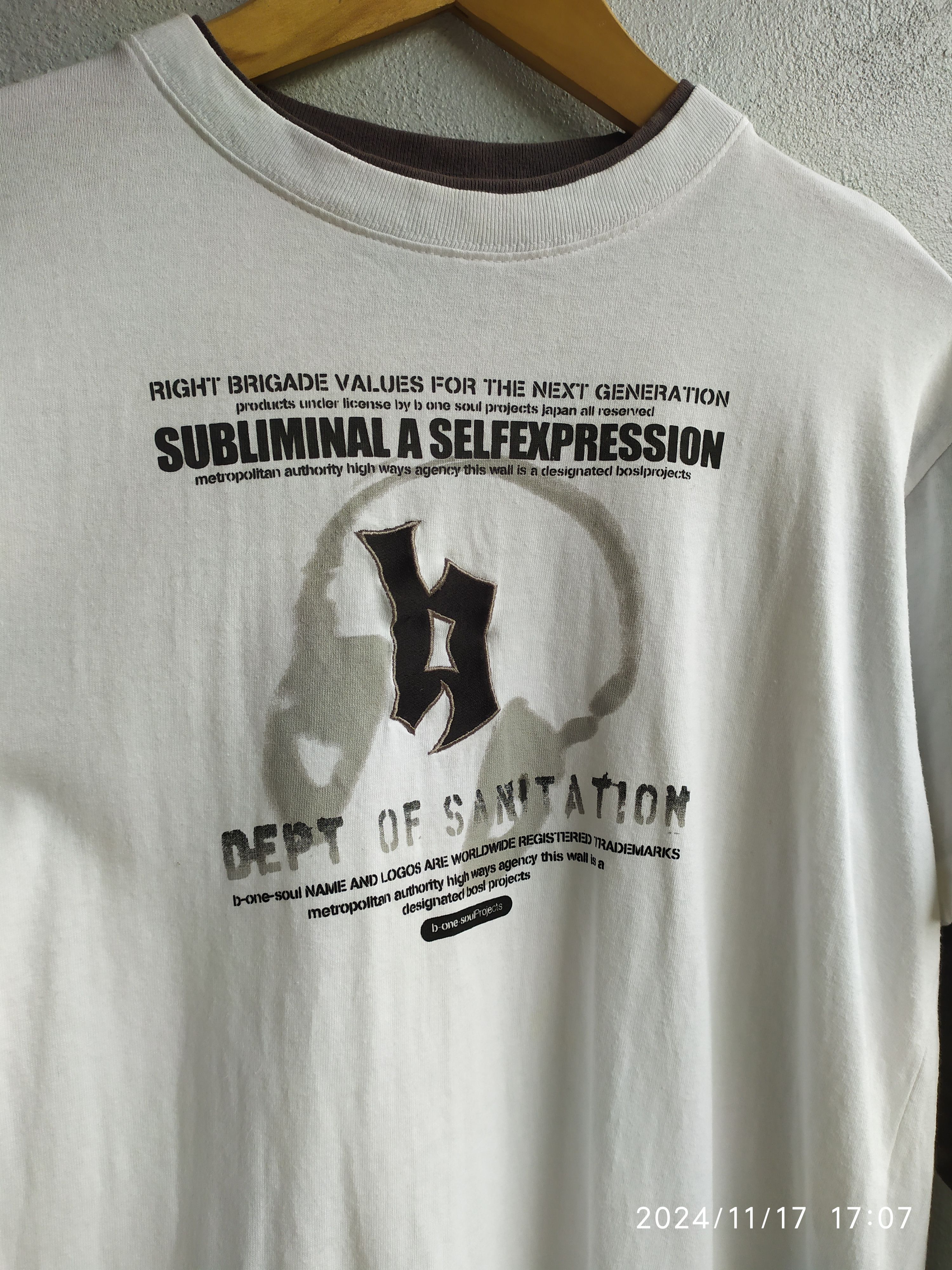 If Six Was Nine Y2k B One Soul Projects Long Sleeve Size US M / EU 48-50 / 2 - 4 Thumbnail