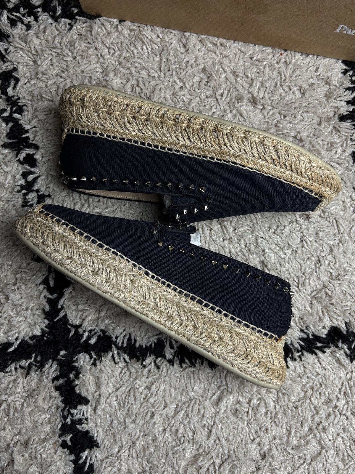 Christian Louboutin Christian Louboutin Spiked Espaboat Espadrille Luxury Shoes Size US 9 / IT 39 - 5 Thumbnail