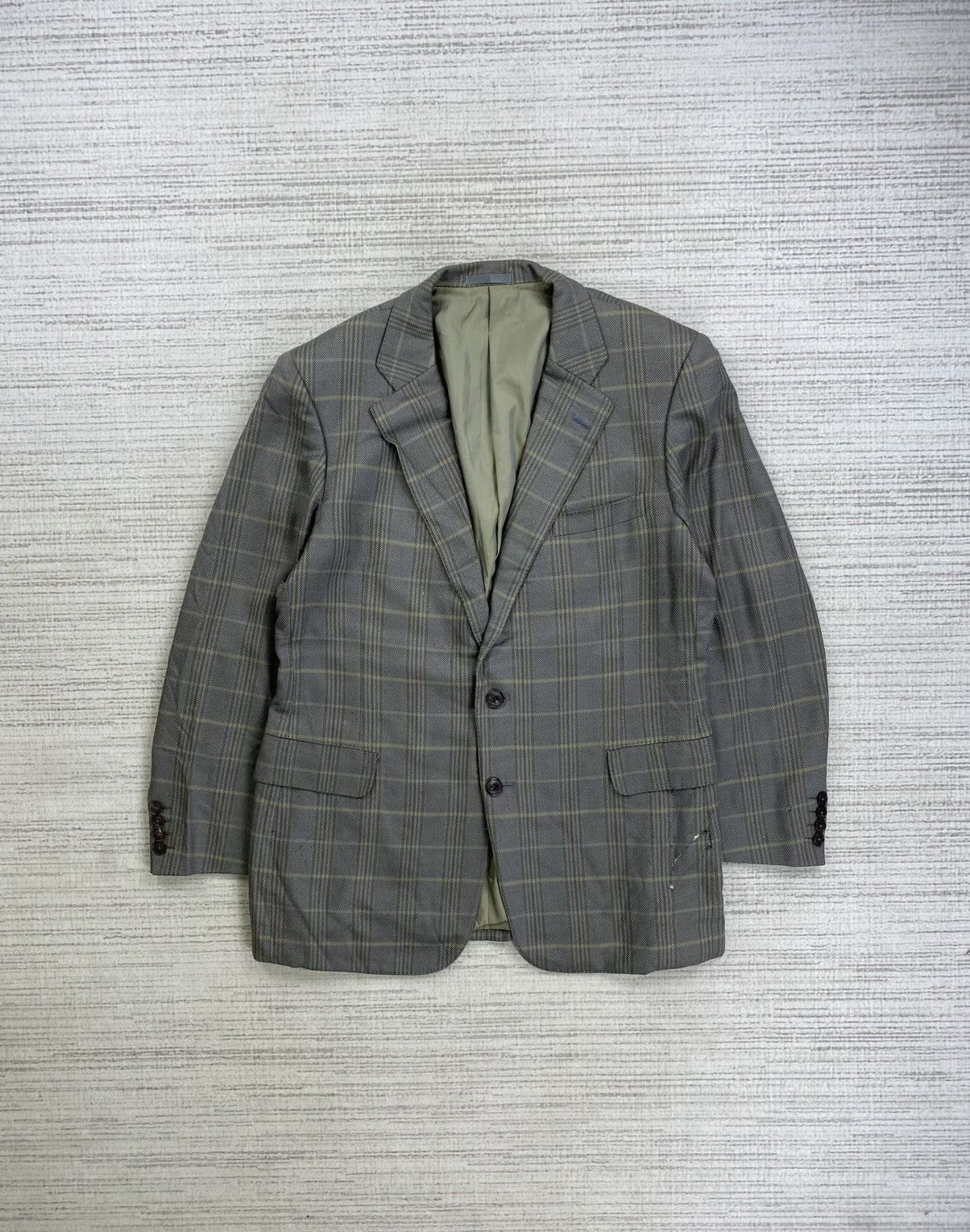 Burberry × Japanese Brand × Vintage Vintage Burberry Double Button Blazer Jacket Size US M / EU 48-50 / 2 - 1 Thumbnail