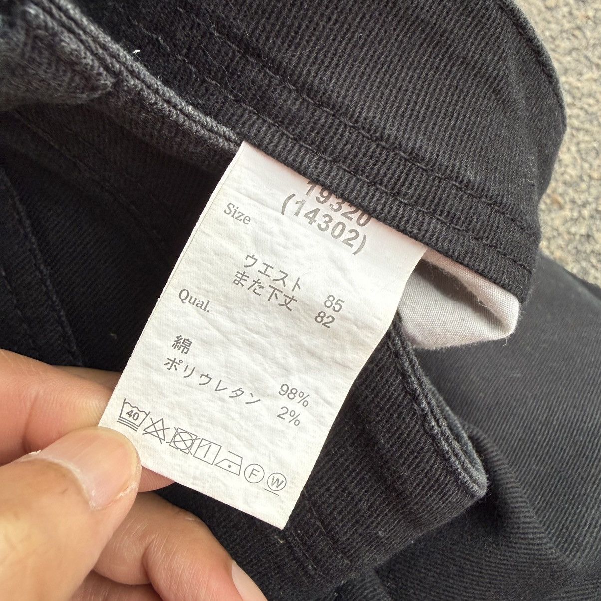 Japanese Brand VINTAGE NYLAUS BLACK DENIM RIPPEP JEAN PANTS Size US 36 / EU 52 - 12 Thumbnail