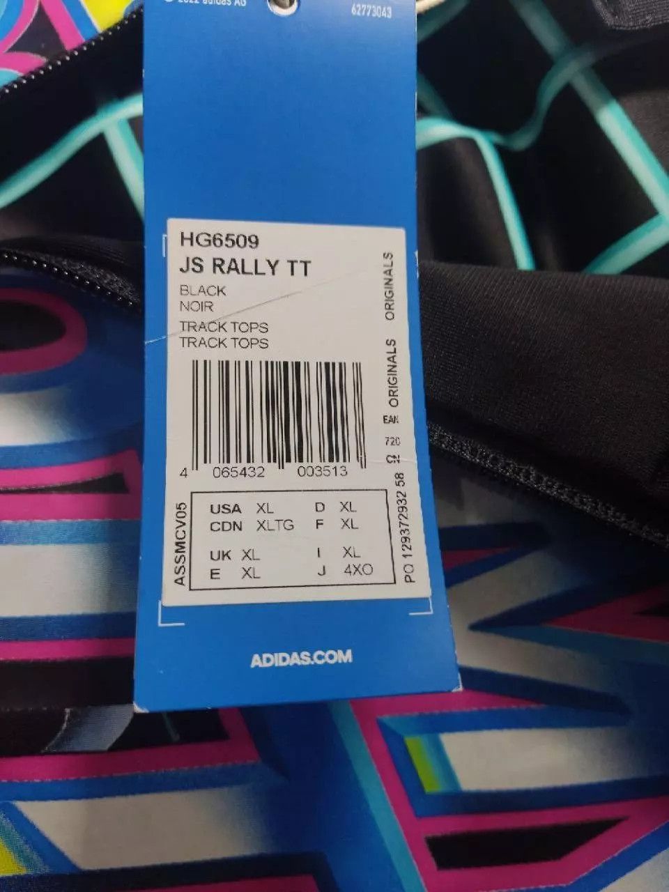 Adidas × Jeremy Scott SET Adidas x Jeremy Scott Rally Track Jacket + Pants UNISEX Size US XL / EU 56 / 4 - 4 Thumbnail